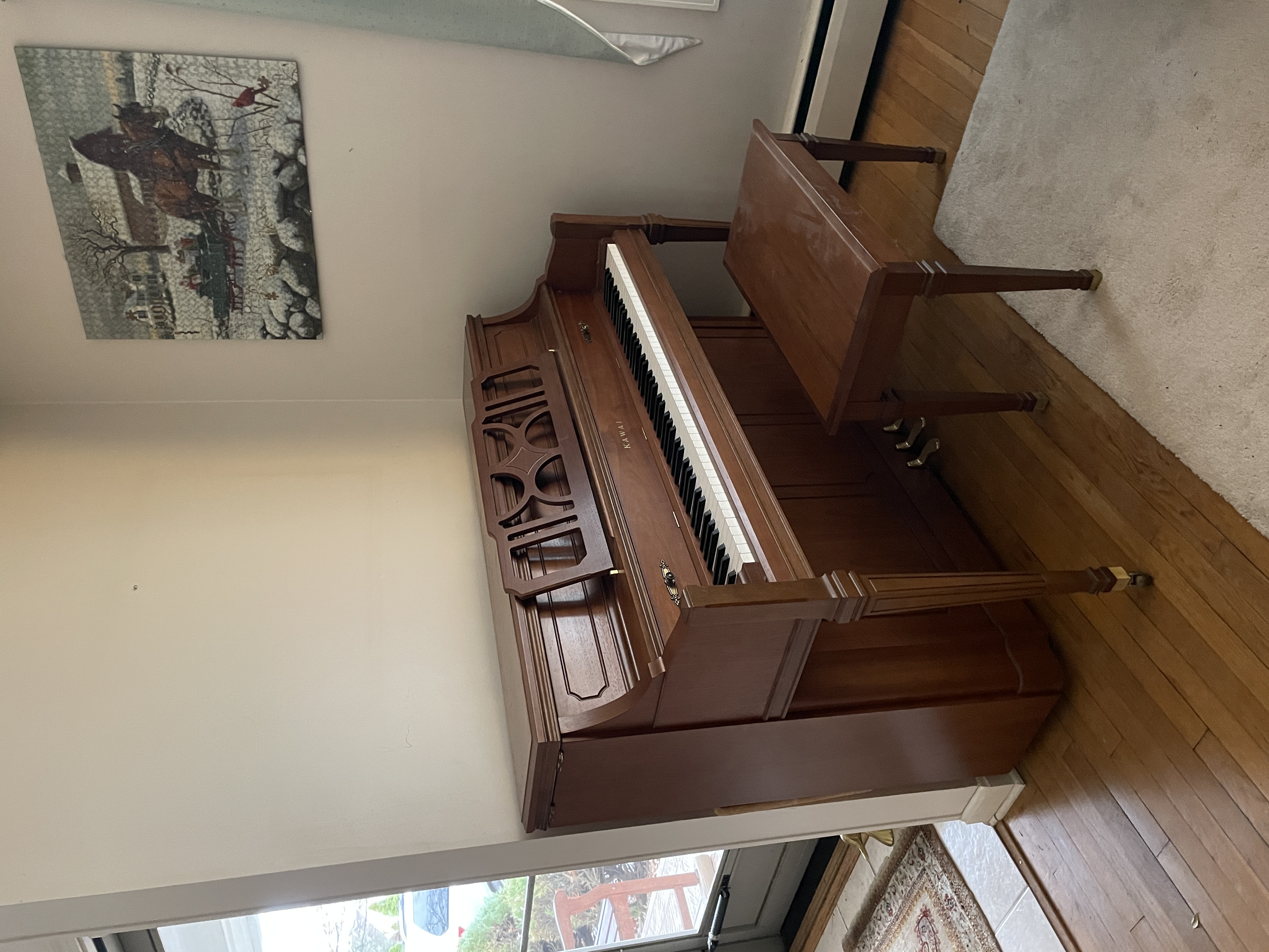 Beautiful Upright Kawai Paino in Excellent Condition