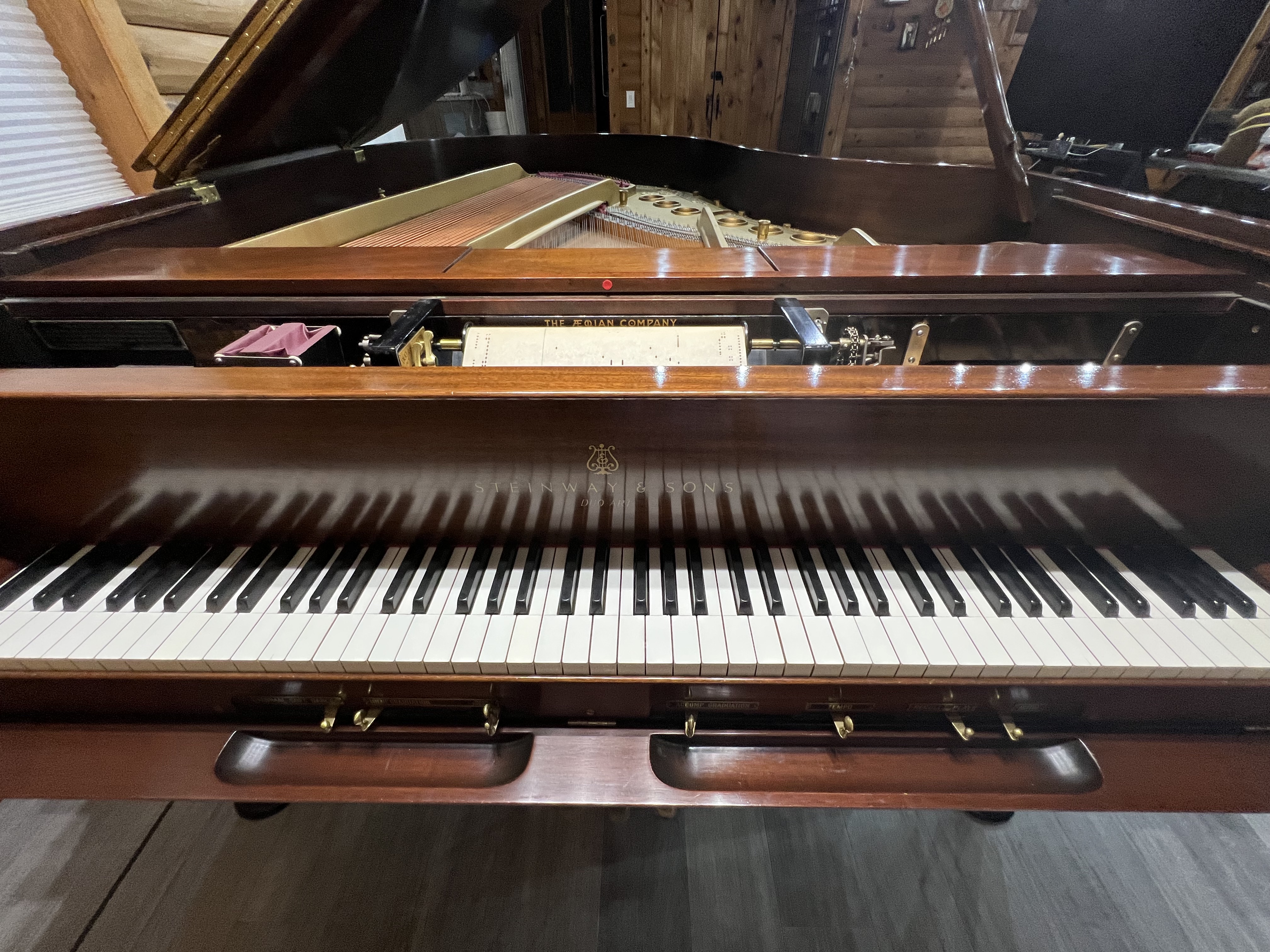 RARE, Fully Restored Steinway & Sons XR Duo-Art Player Piano