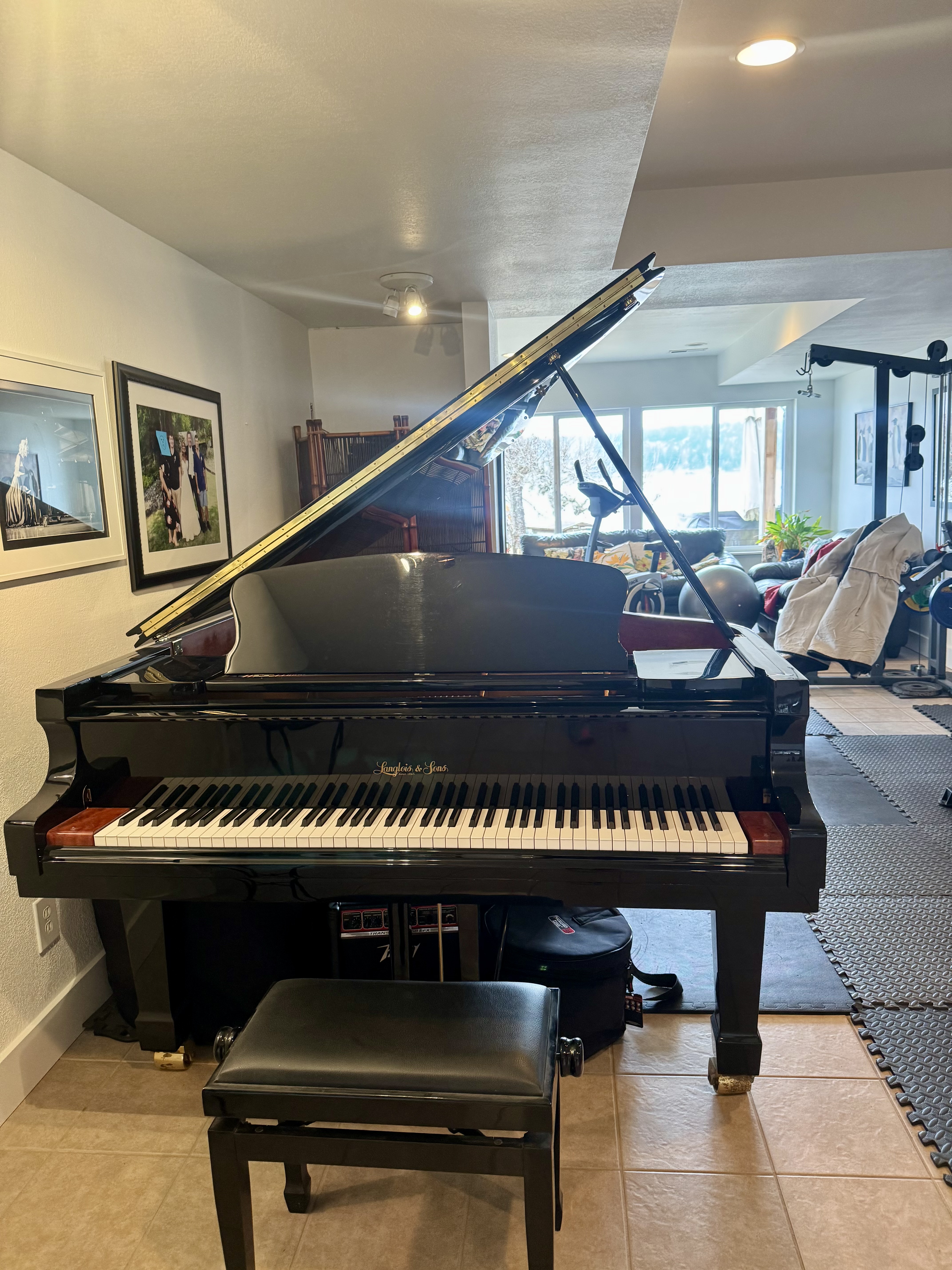 LANGLOIS & SONS GRAND PIANO 