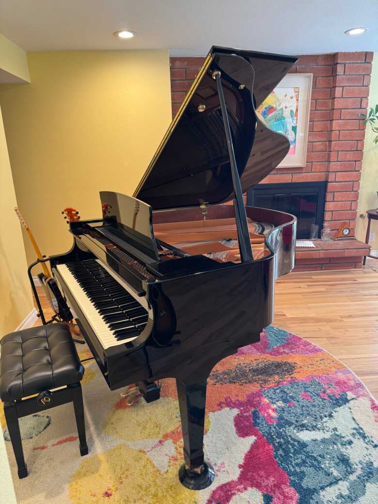 Boston GP156PE with QRS PNO3 player/silent practice system