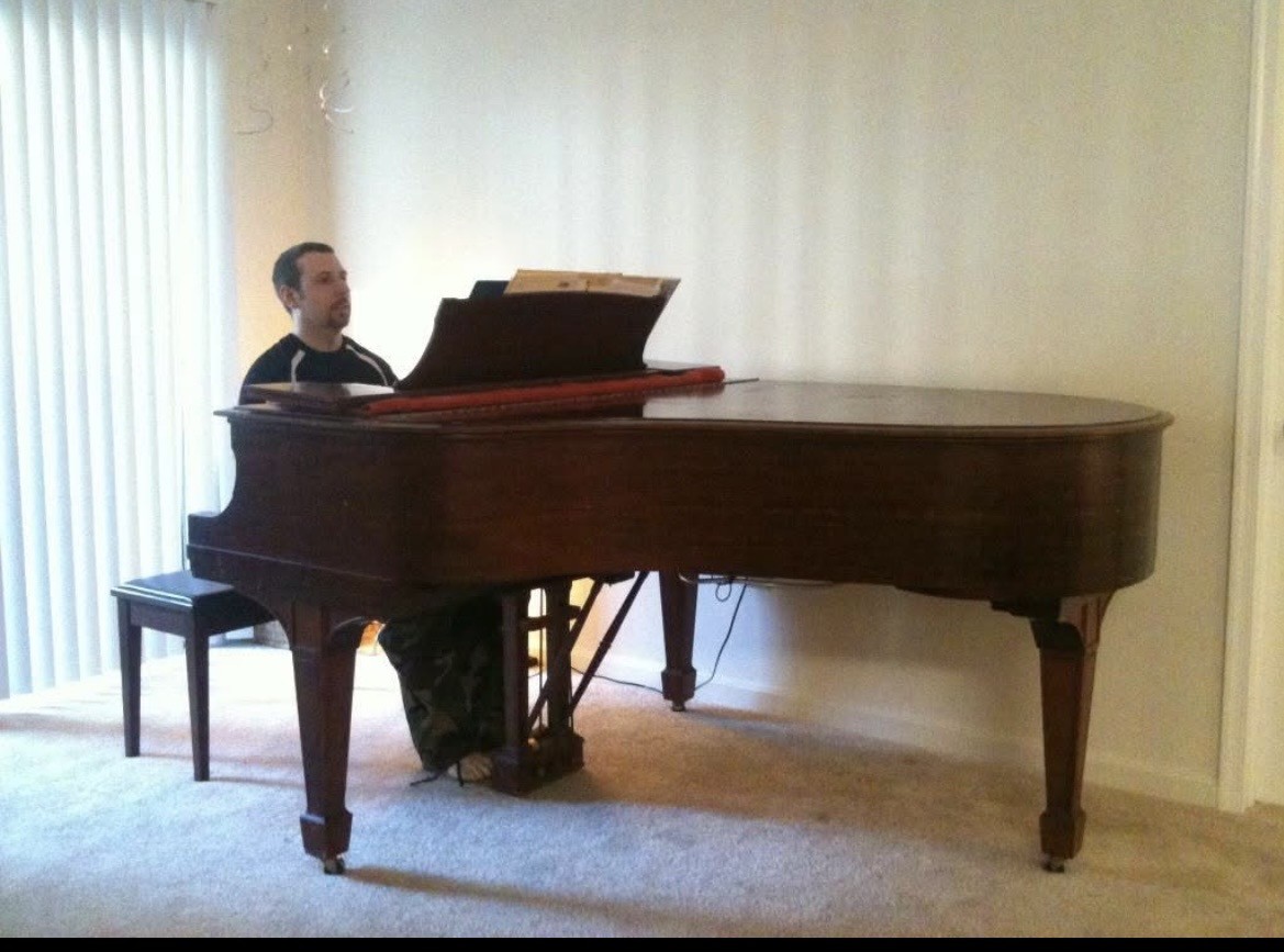 1916 Steinway Model O Victorian "Art Case" - Red Mahogany