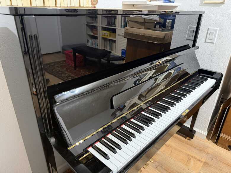 Beautiful 1999 Petrof P 125 Upright Piano – Excellent Condit