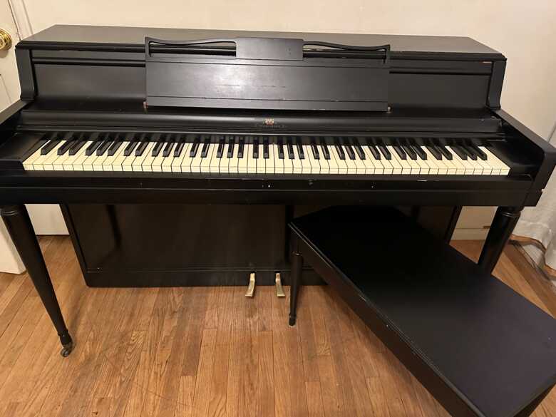 Upright Wurlitzer Piano for sale