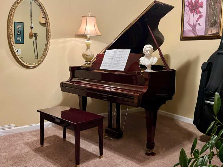 Pristine Classic Grand Mahogony Kawai