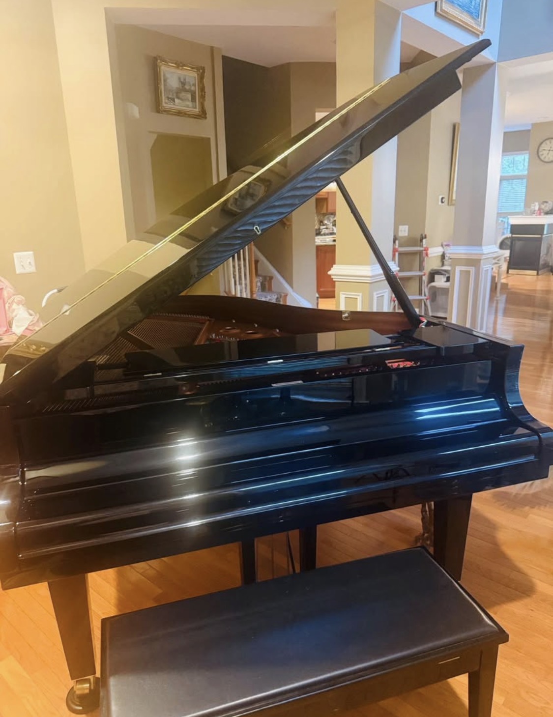 2017 Yamaha C2X Grand Piano - Like New - Polished Ebony