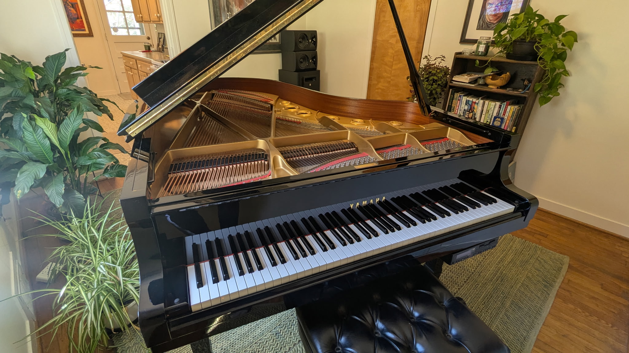 Yamaha C5 Grand Piano (1989) with Piano Disc Player
