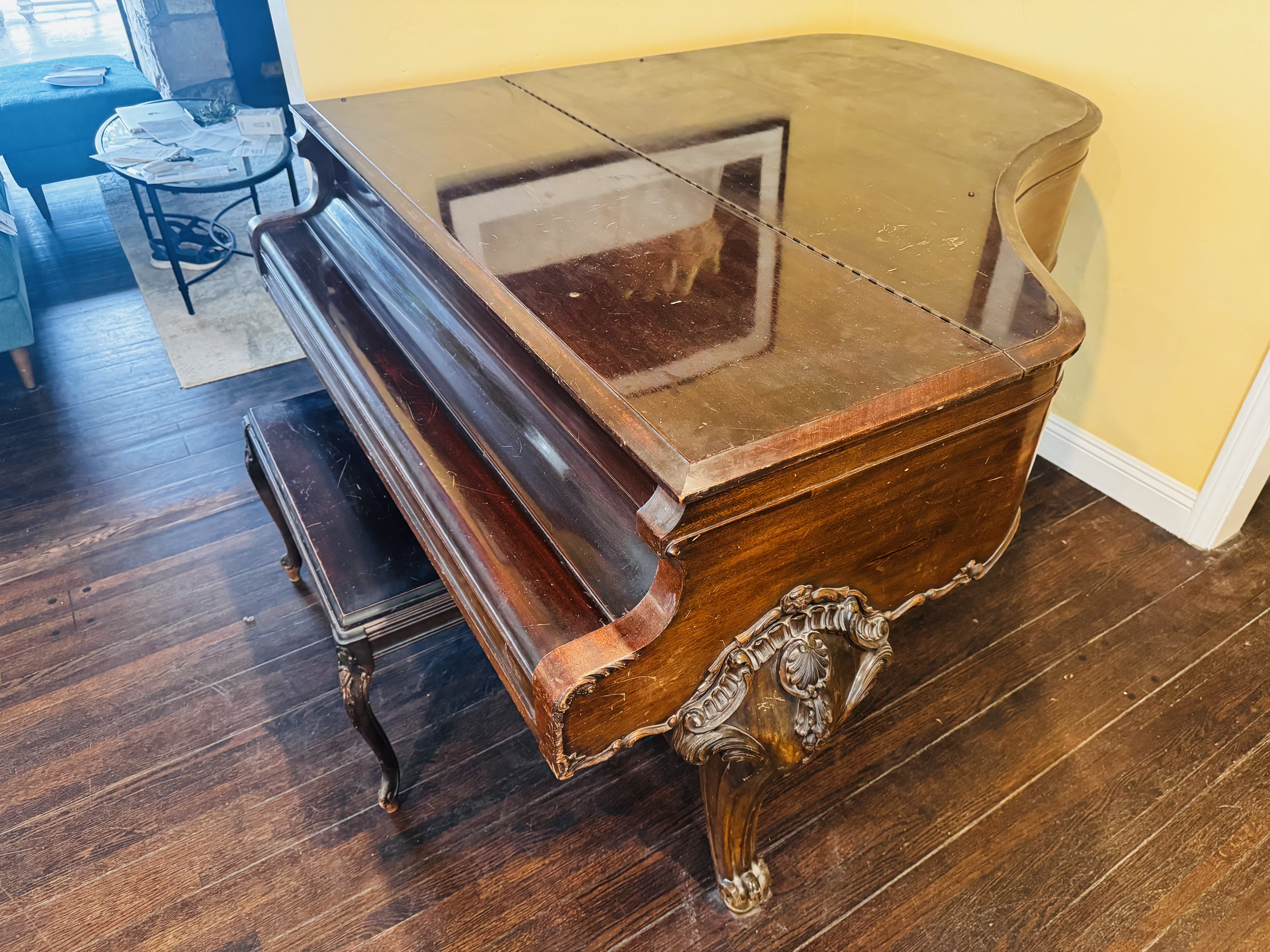 Heirloom Haines Brothers Grand Piano 1930s