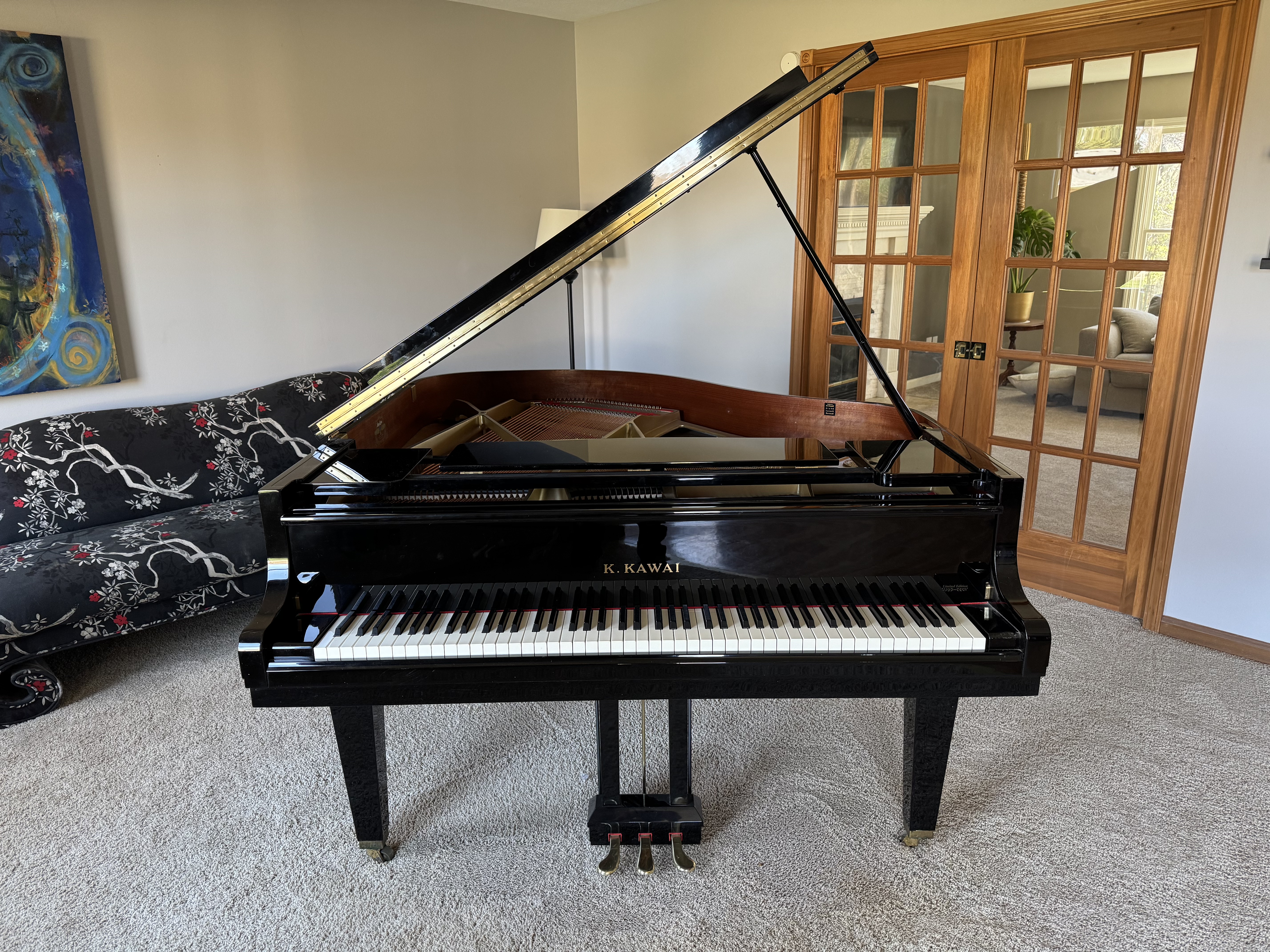 Kawai KF-1 Baby Grand (1997/1998) – Limited Edition – Black 