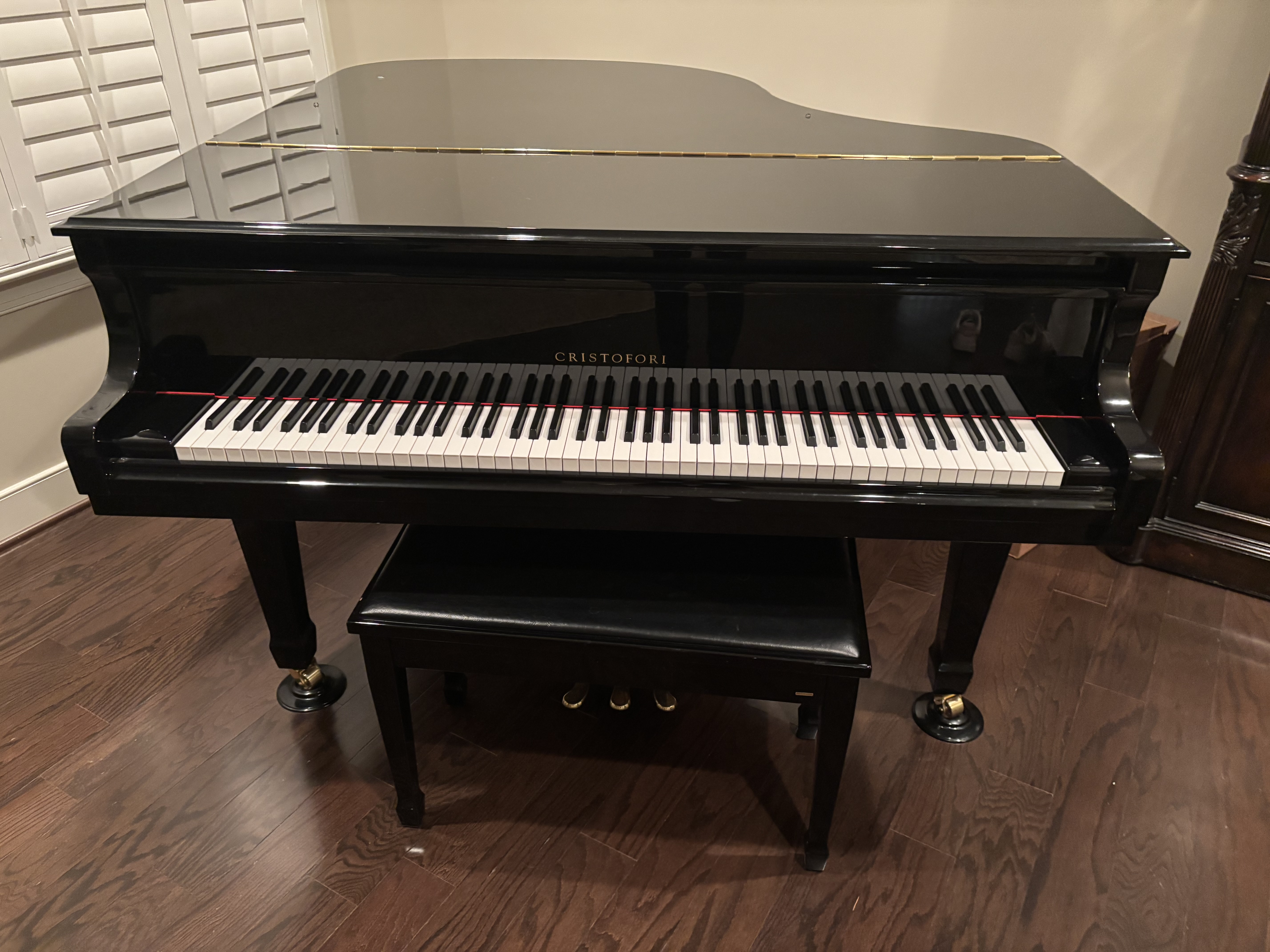 Cristofori bay grand w/player