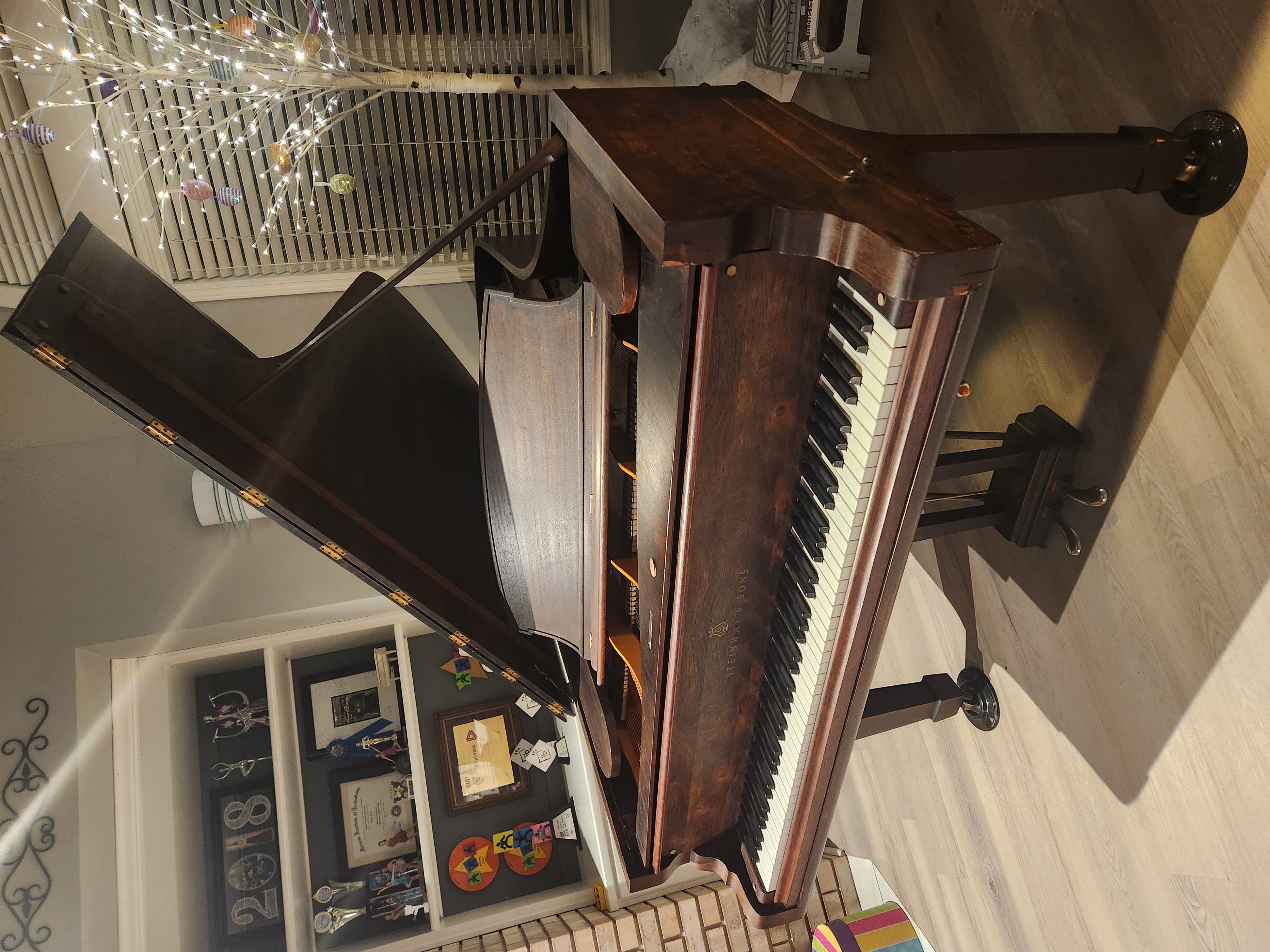 Historic 1863 Semi-Concert Steinway