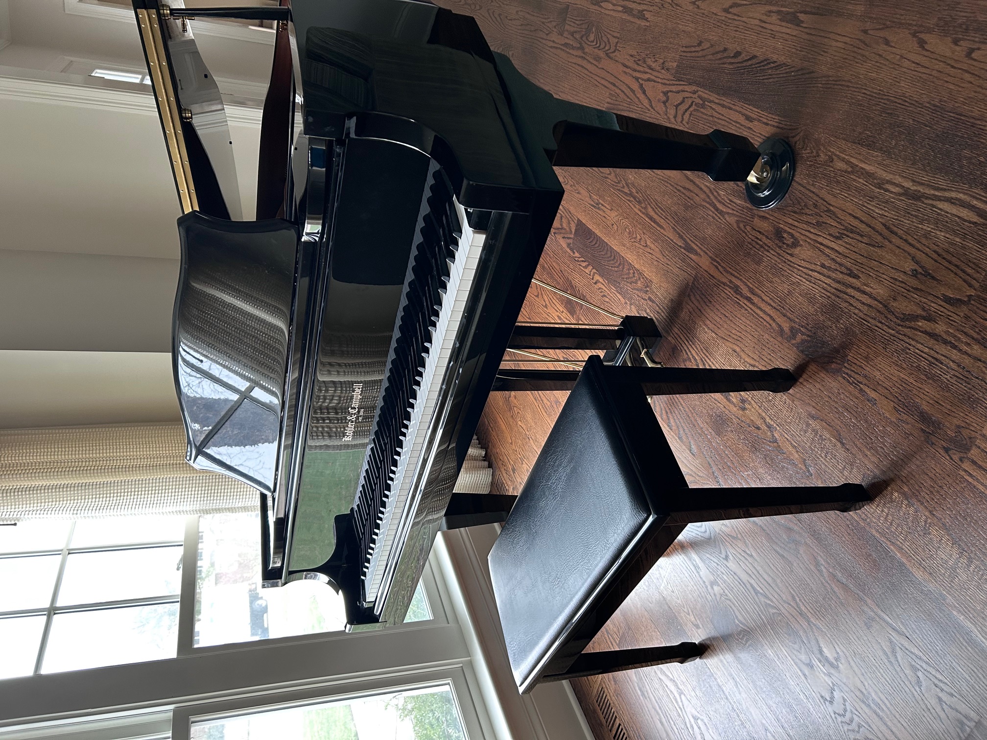 Kohler & Campbell KCG-500D Ebony Baby Grand