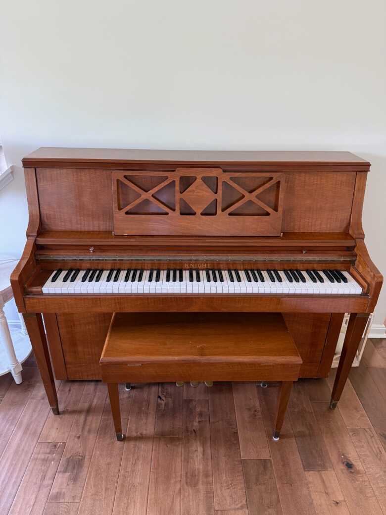 Knight Upright Piano - 44" Serial #32769
