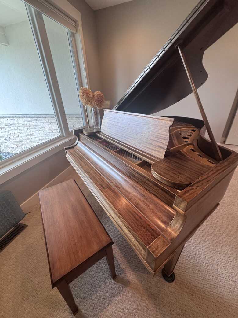 Checkering Grand Piano
