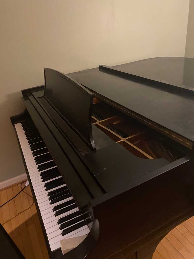 Steinway Model L grand piano