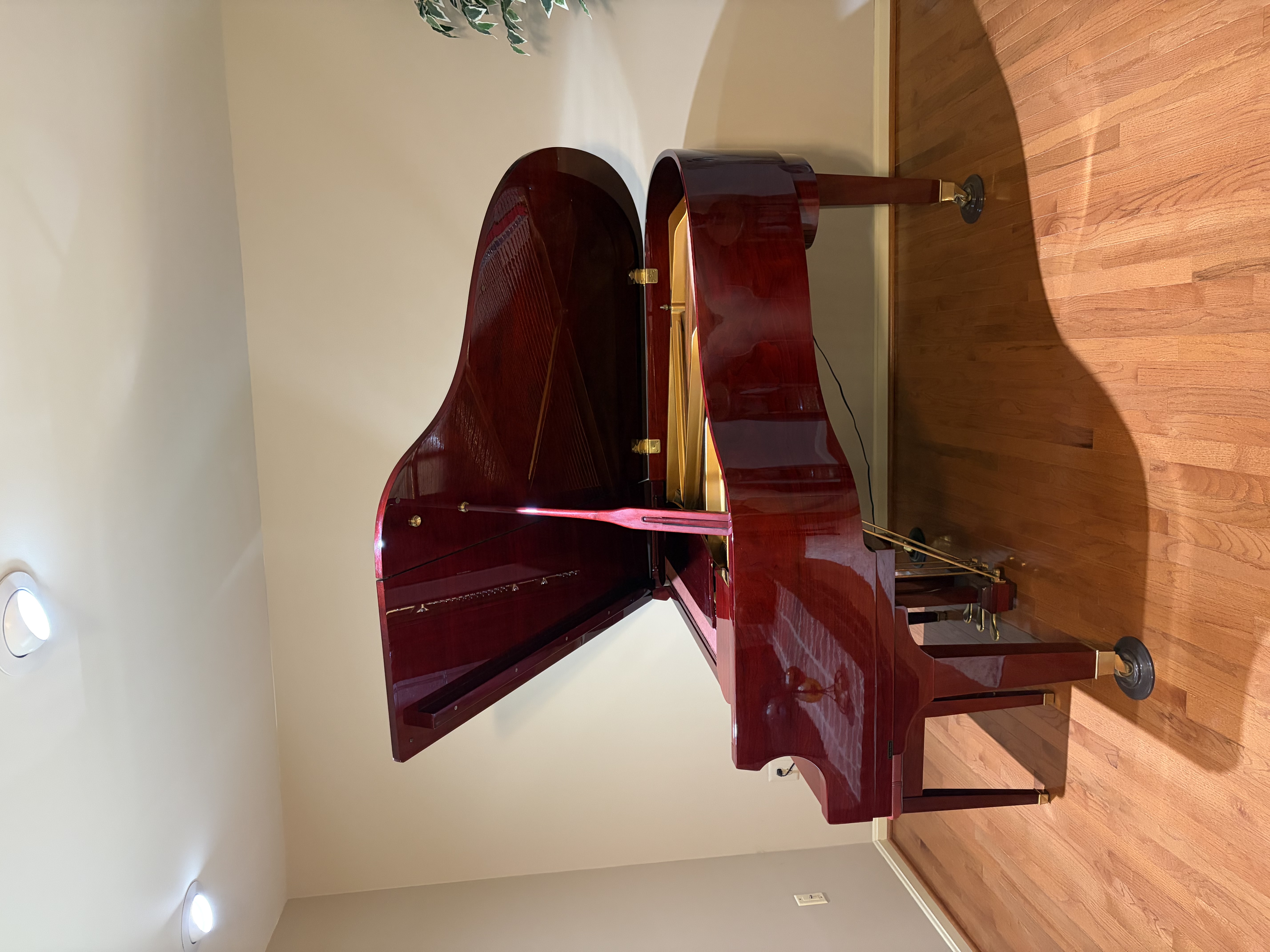 Baby grand piano