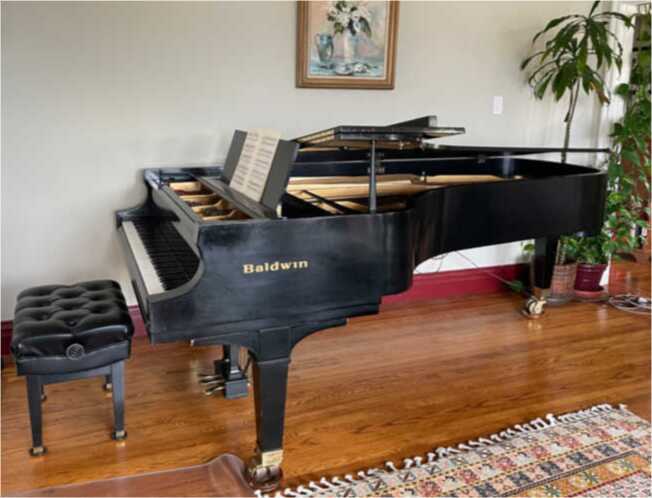 Baldwin Concert Grand Piano 9-ft; Model SD-10