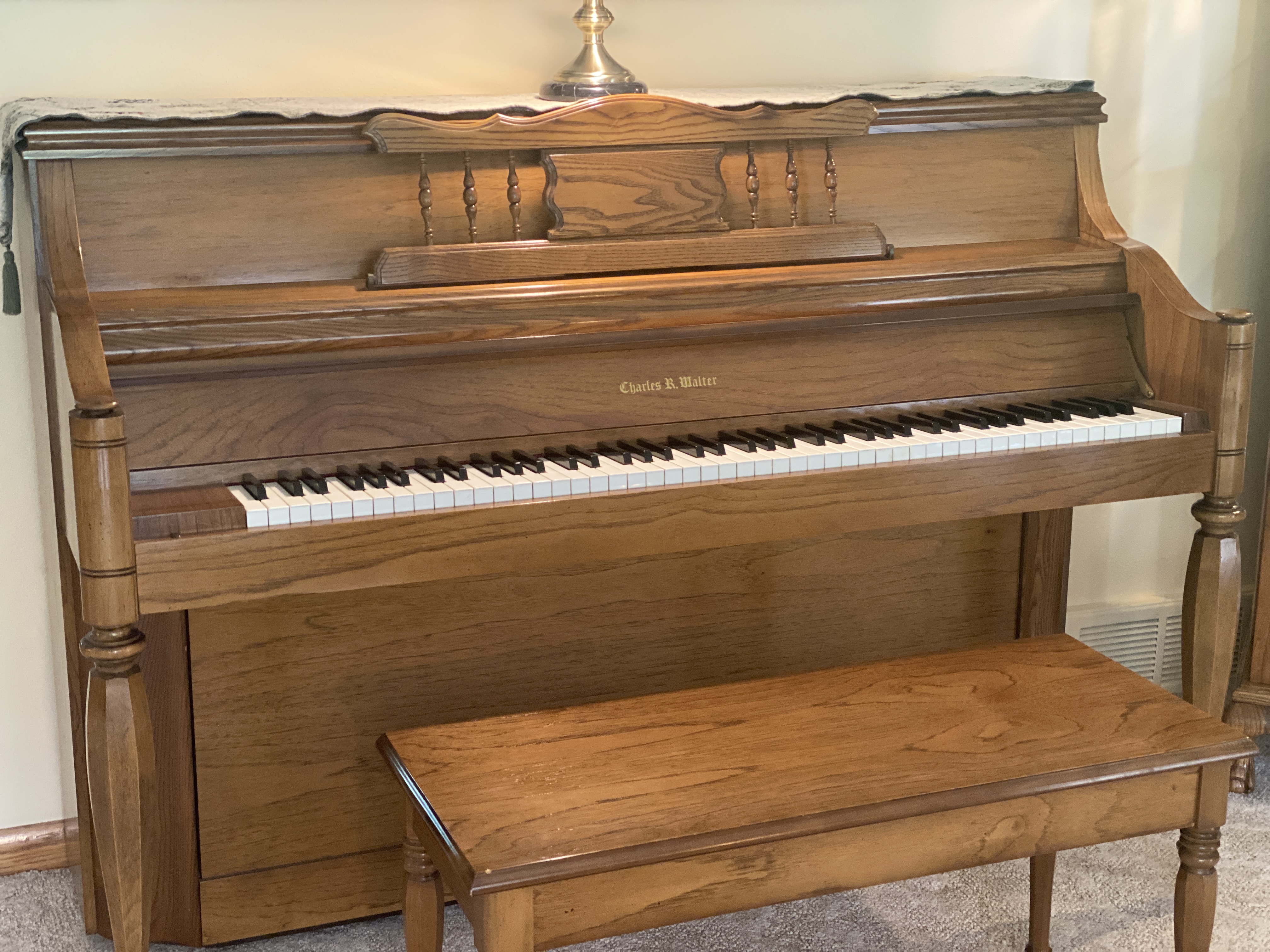 Charles Walter Piano