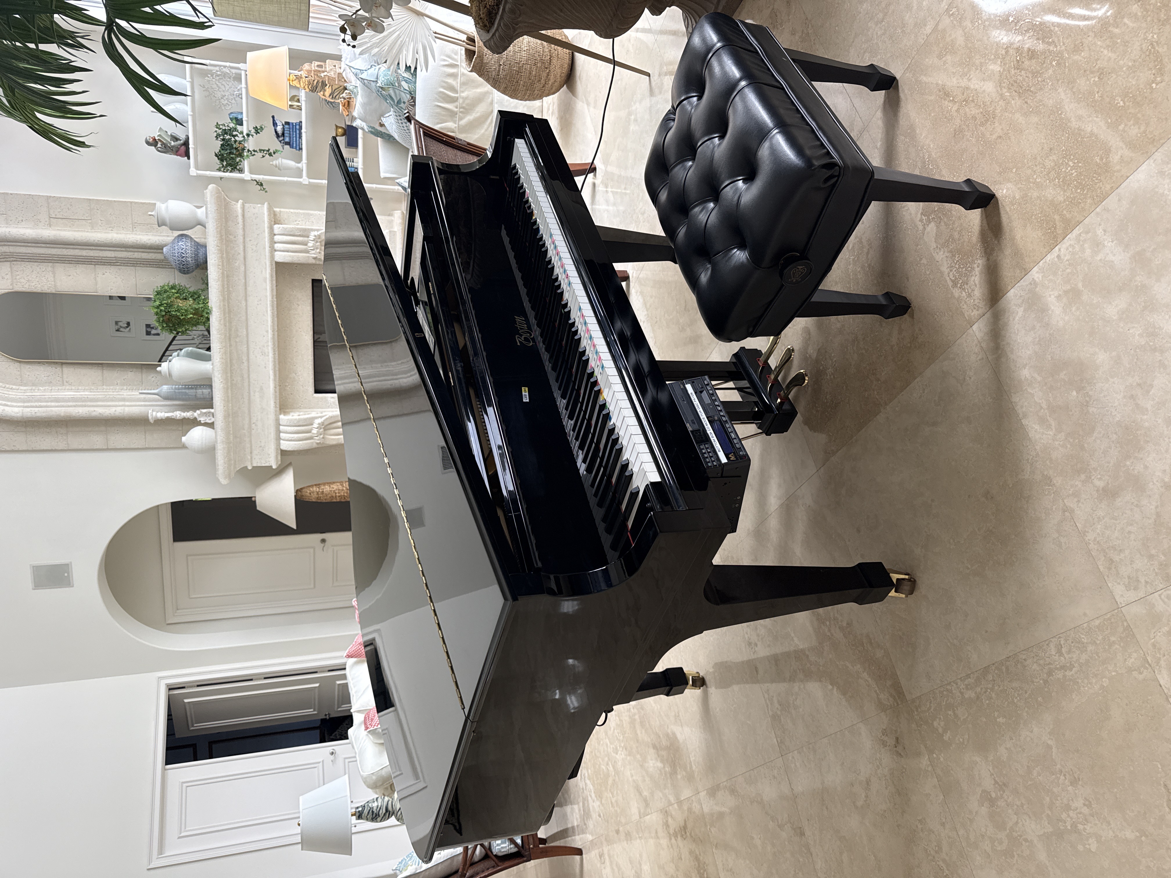 Boston Baby Grand Piano (Steinway Designed) w/ PianoDisc Pla