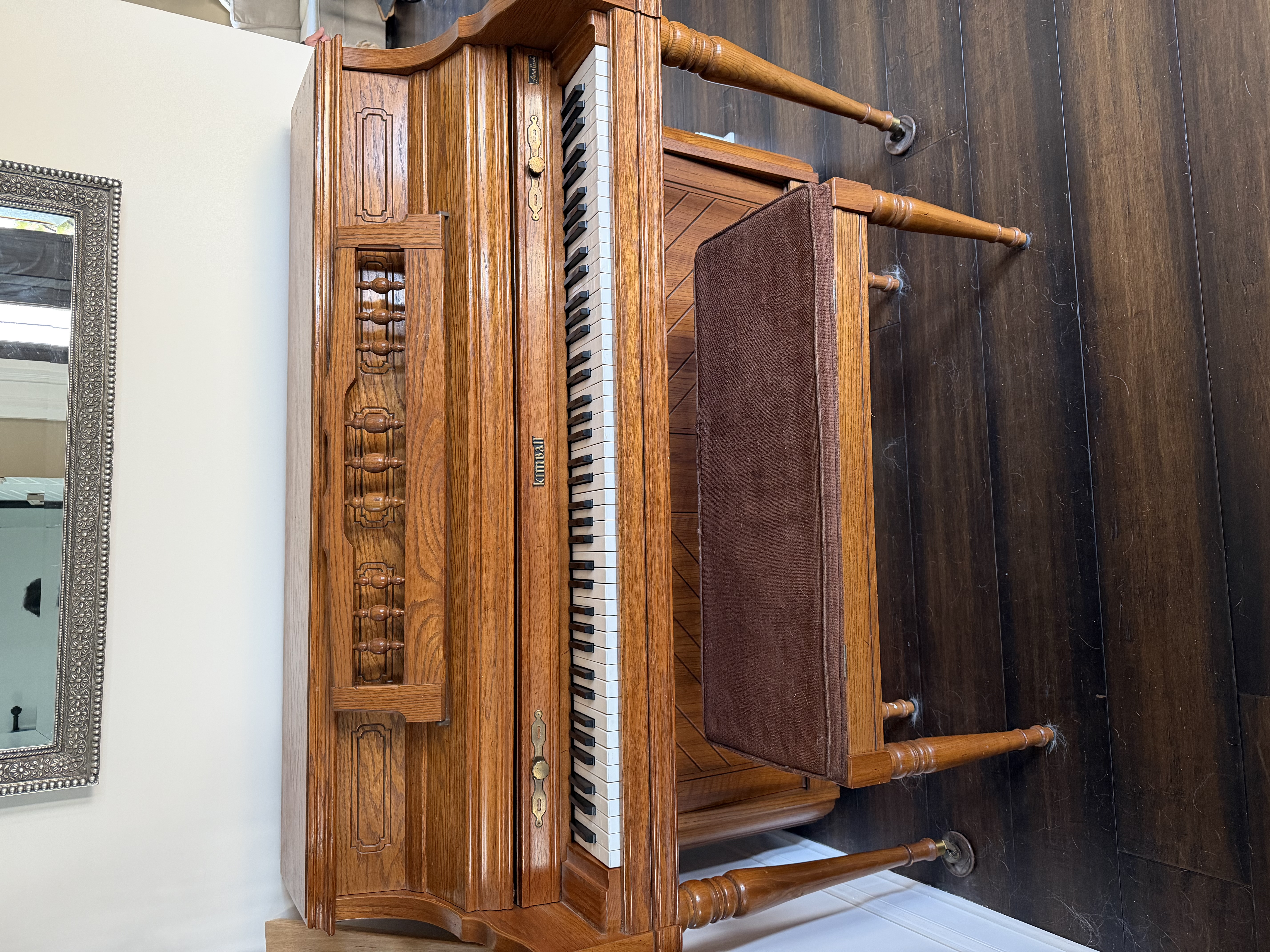 Beautiful Kimball Upright Piano