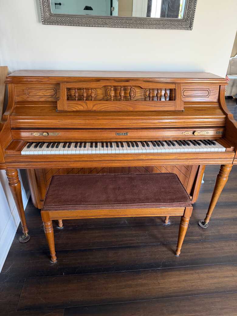 Beautiful Kimball Upright Piano