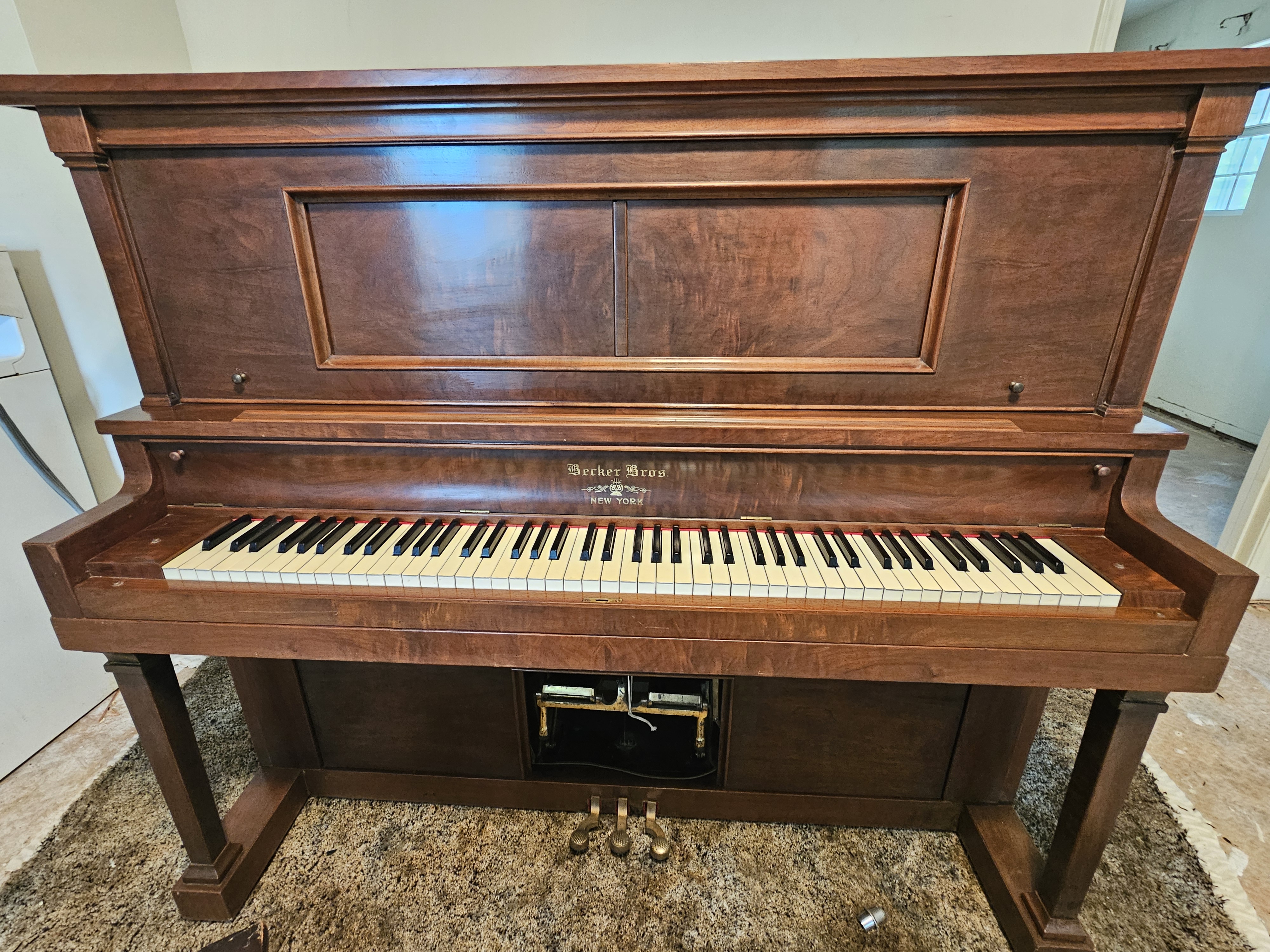 1918 Becker Brothers self-play piano