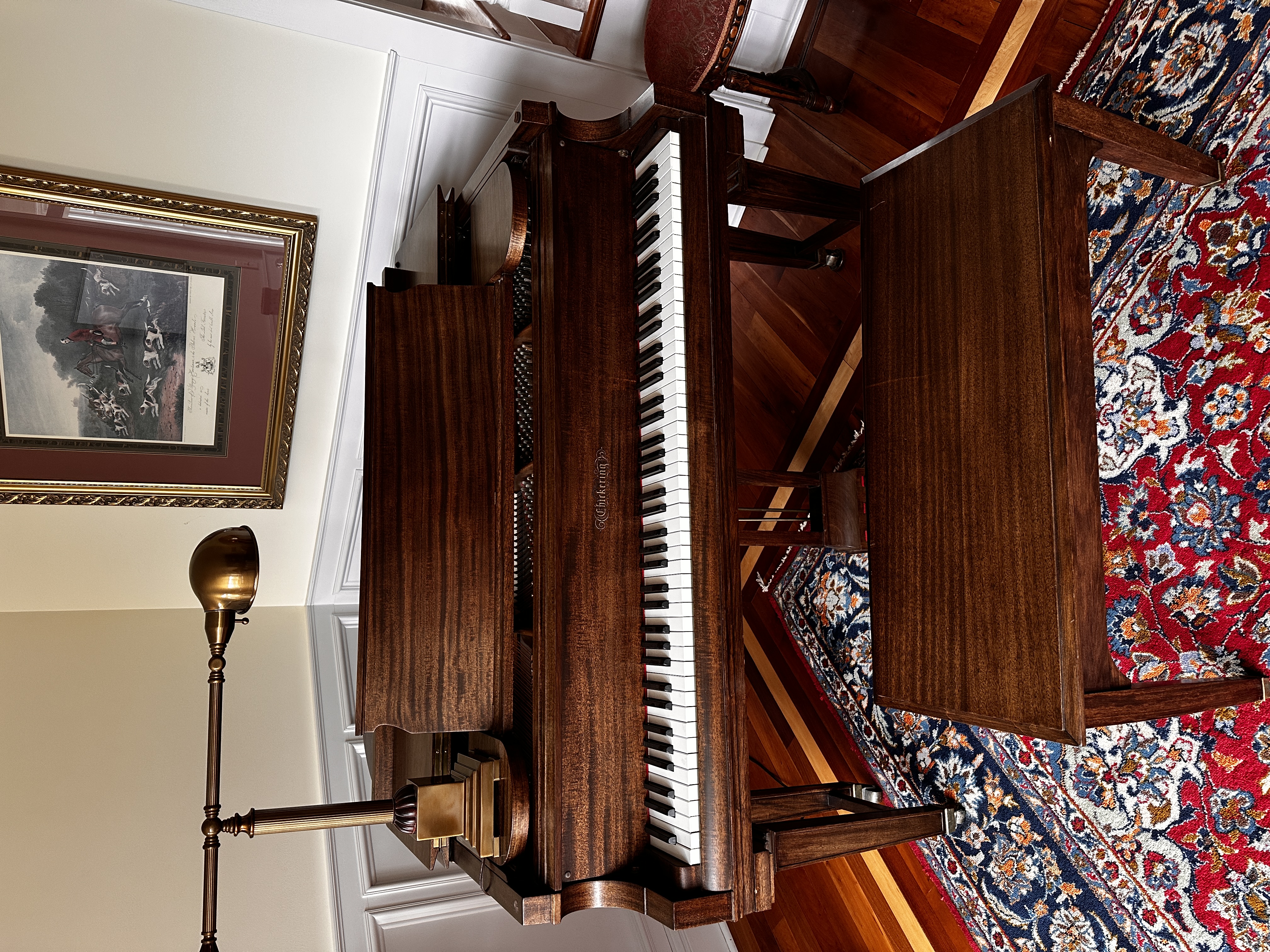 1943 Chickering & Sons Baby Grand Piano - Restored 2003