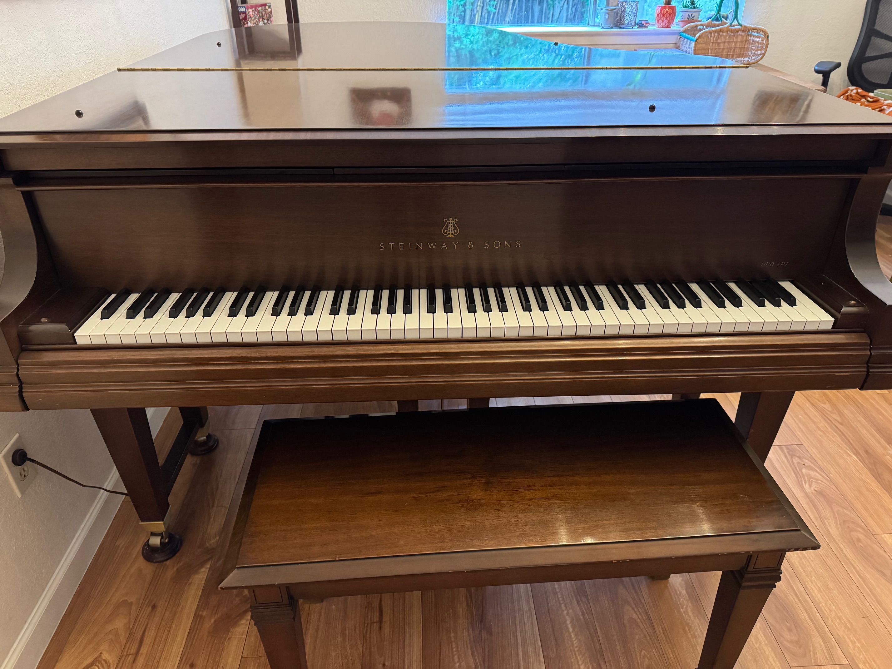 Steinway & Sons Style XR Duo-Art Reproducing Grand Piano