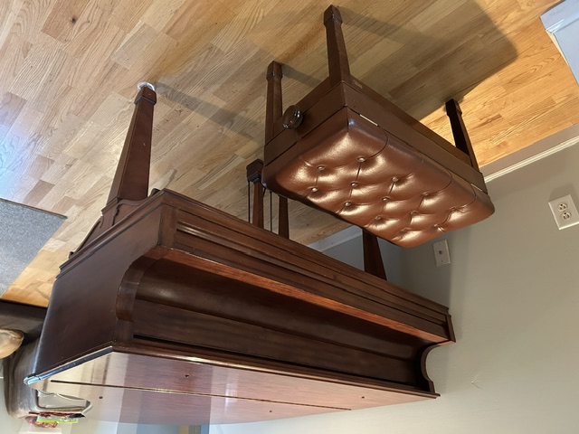 1936 Chickering Baby Grand Piano