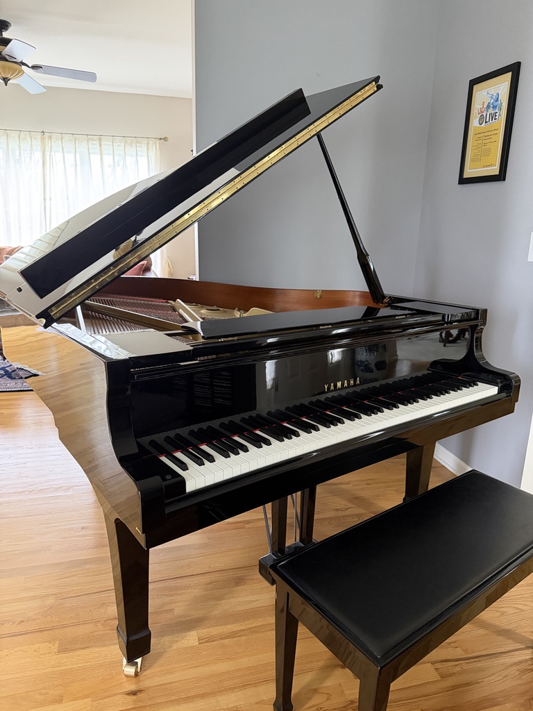 1994 Yamaha C3 Grand Piano (6'1") - Excellent Condition