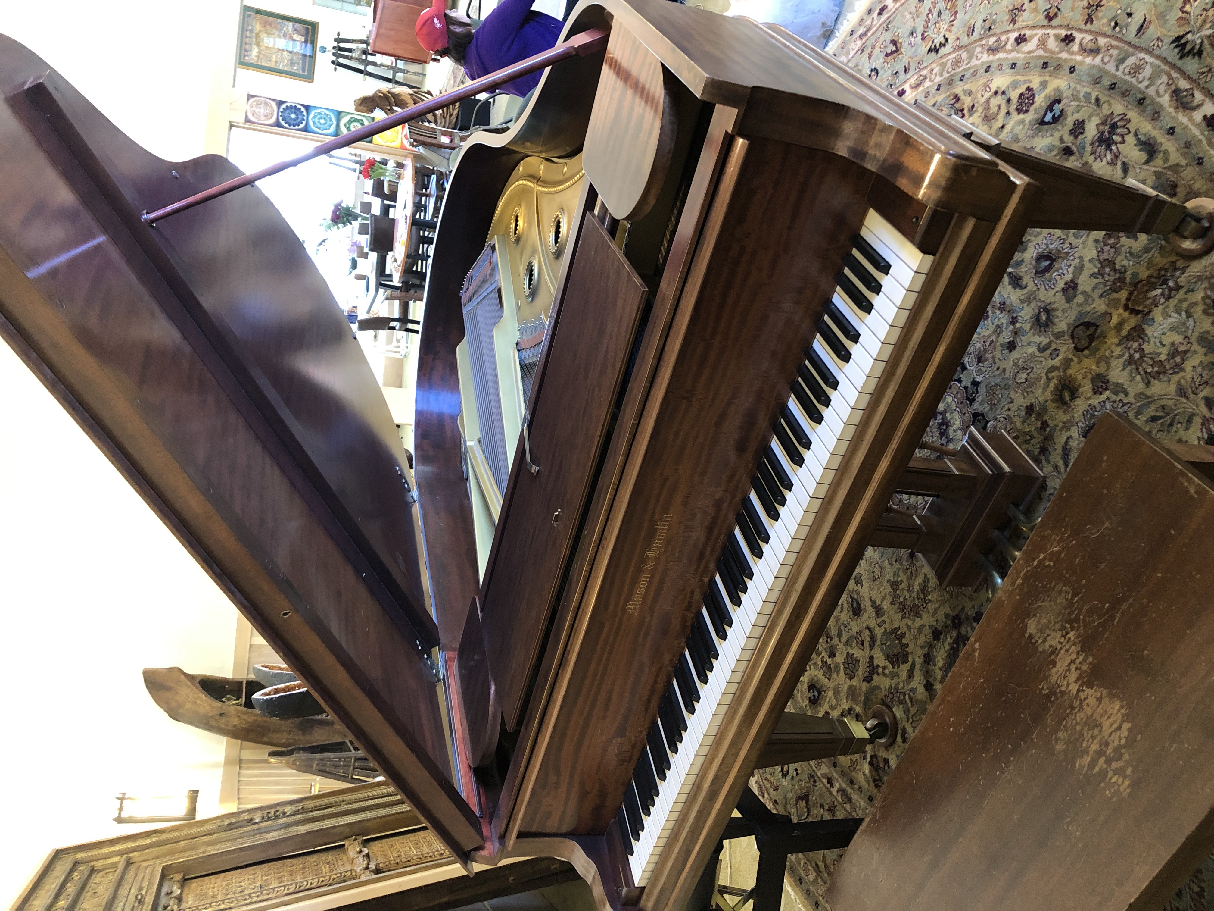 MUSEUM QUALITY — CIRCA 1891 MASON & HAMLIN MODEL A GRAND PIA