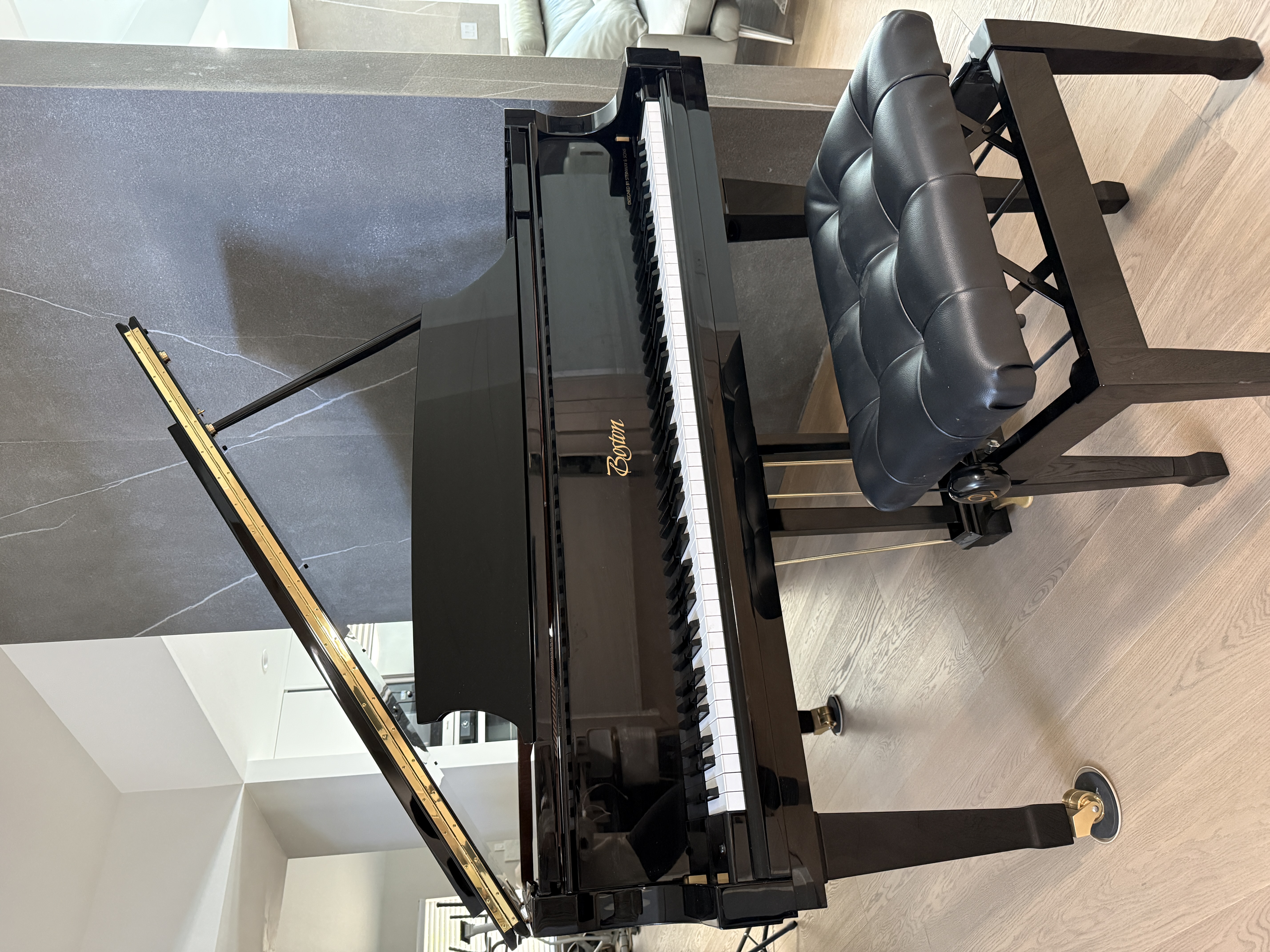 2020 Boston GP-178 PE II Grand Piano – Purchased New