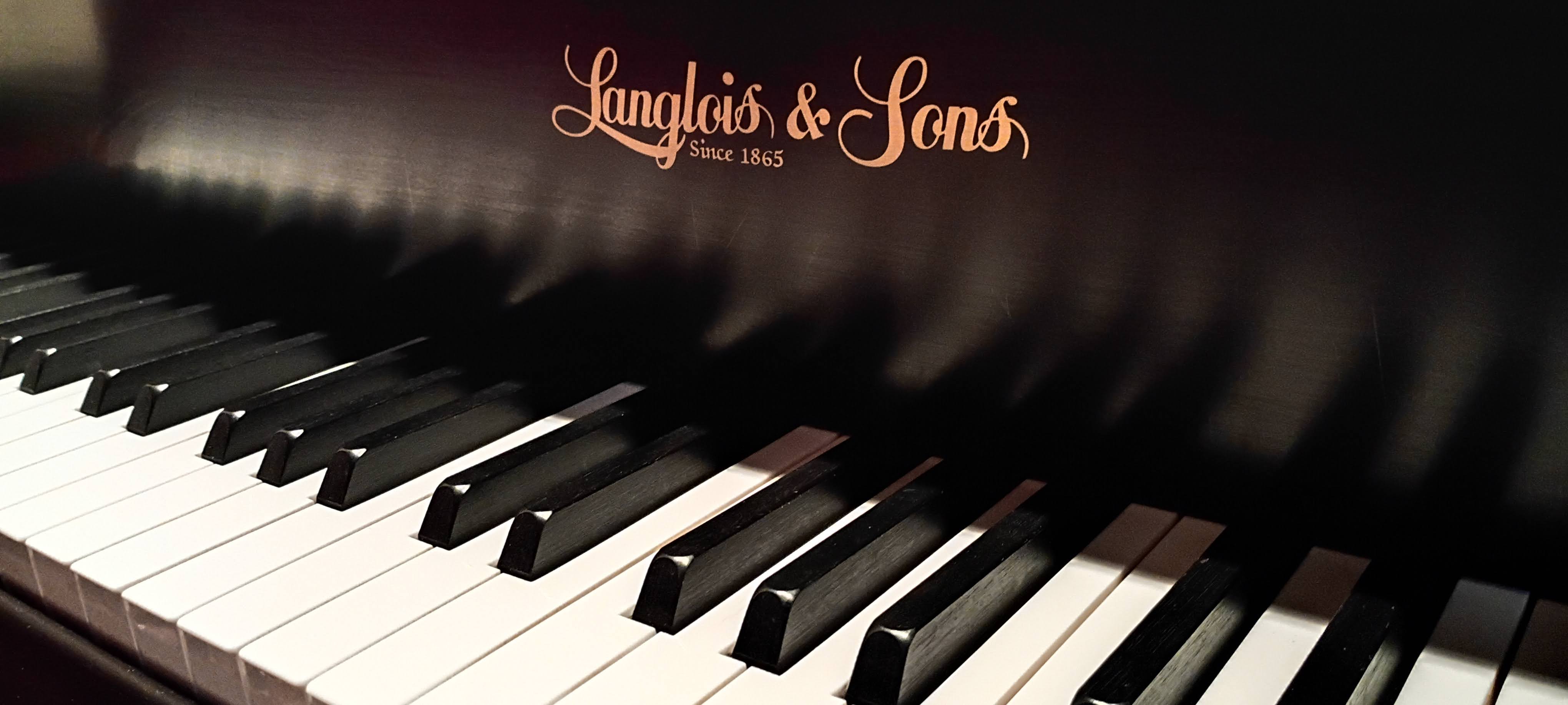 Rare Langlois & Sons GL-610 Semi-Concert Grand Piano