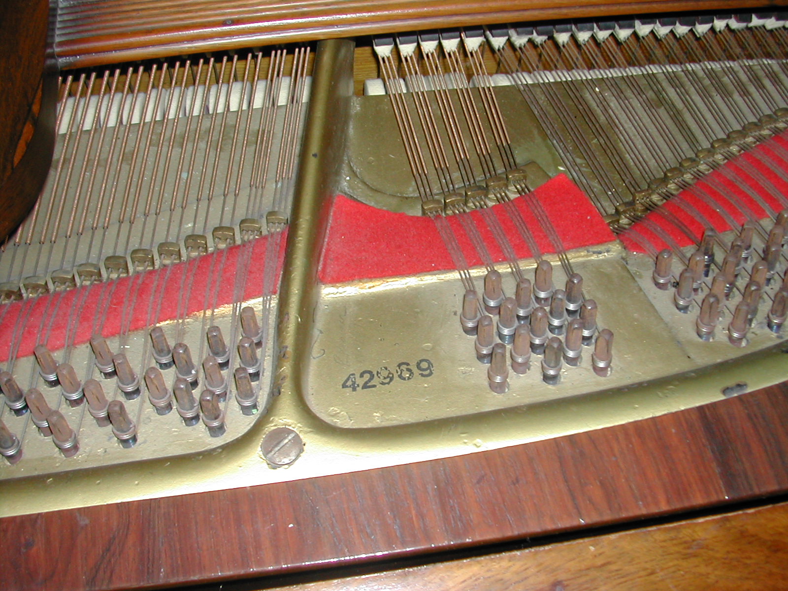 Knabe 6’1” grand rosewood serial # 42969 (1890-95) 