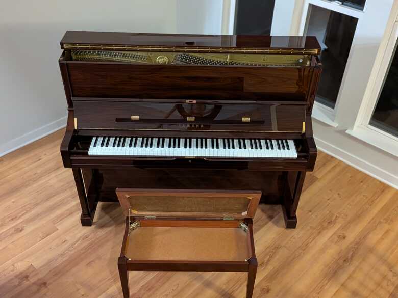 2006 Yamaha U1 Upright Piano - Single Owner - Made in Japan