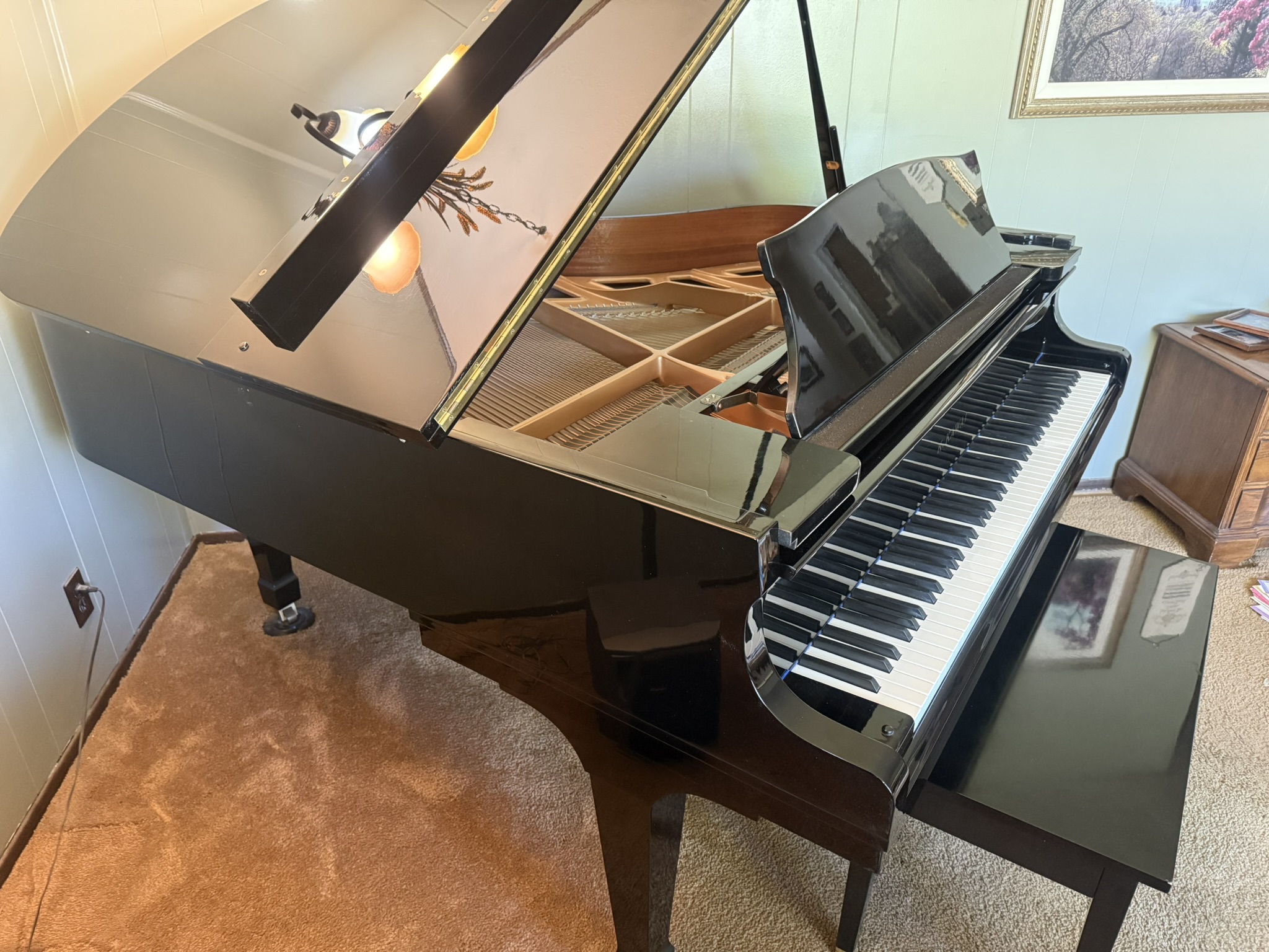 Kawai KG-3E Grand Piano - Single Owner - Bench Included