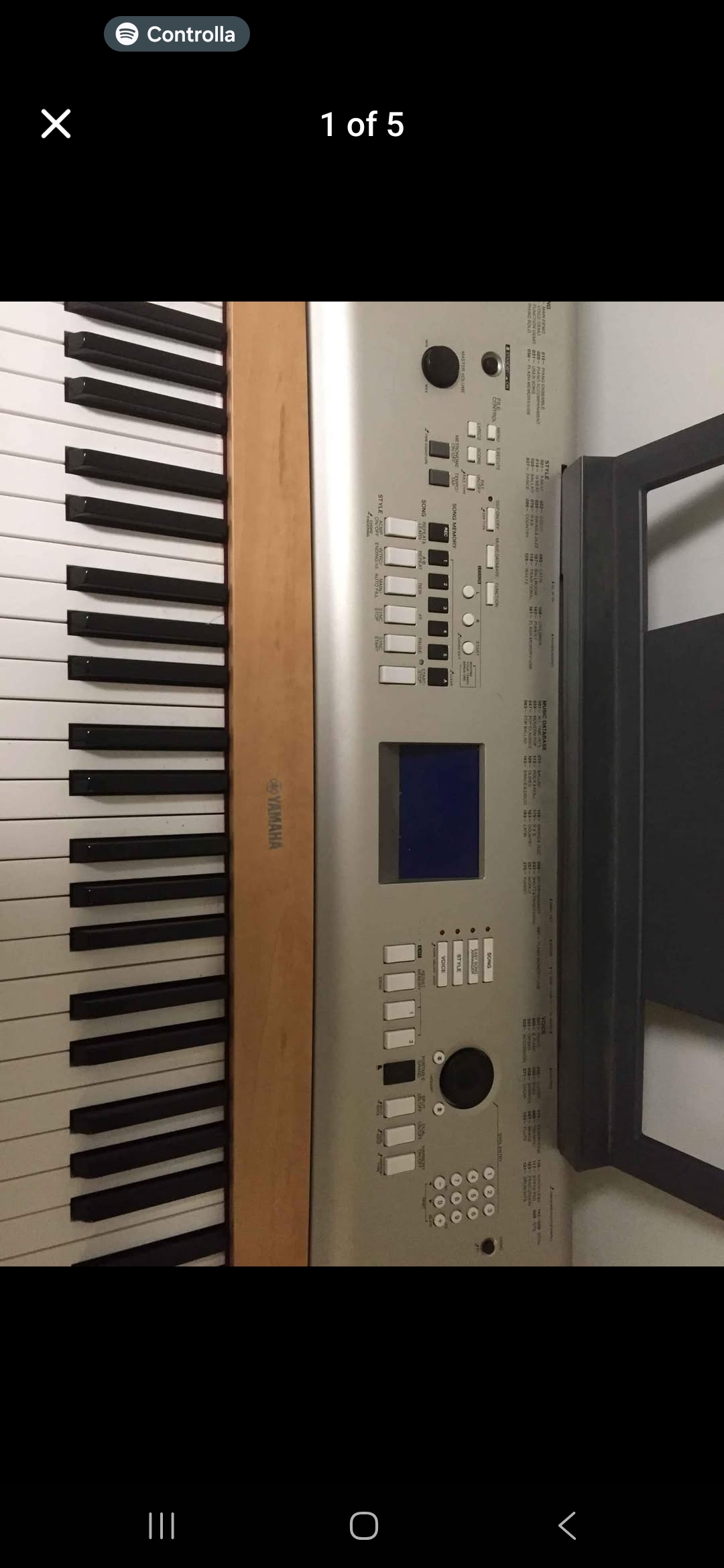 Yamaha Portable Grand Piano 