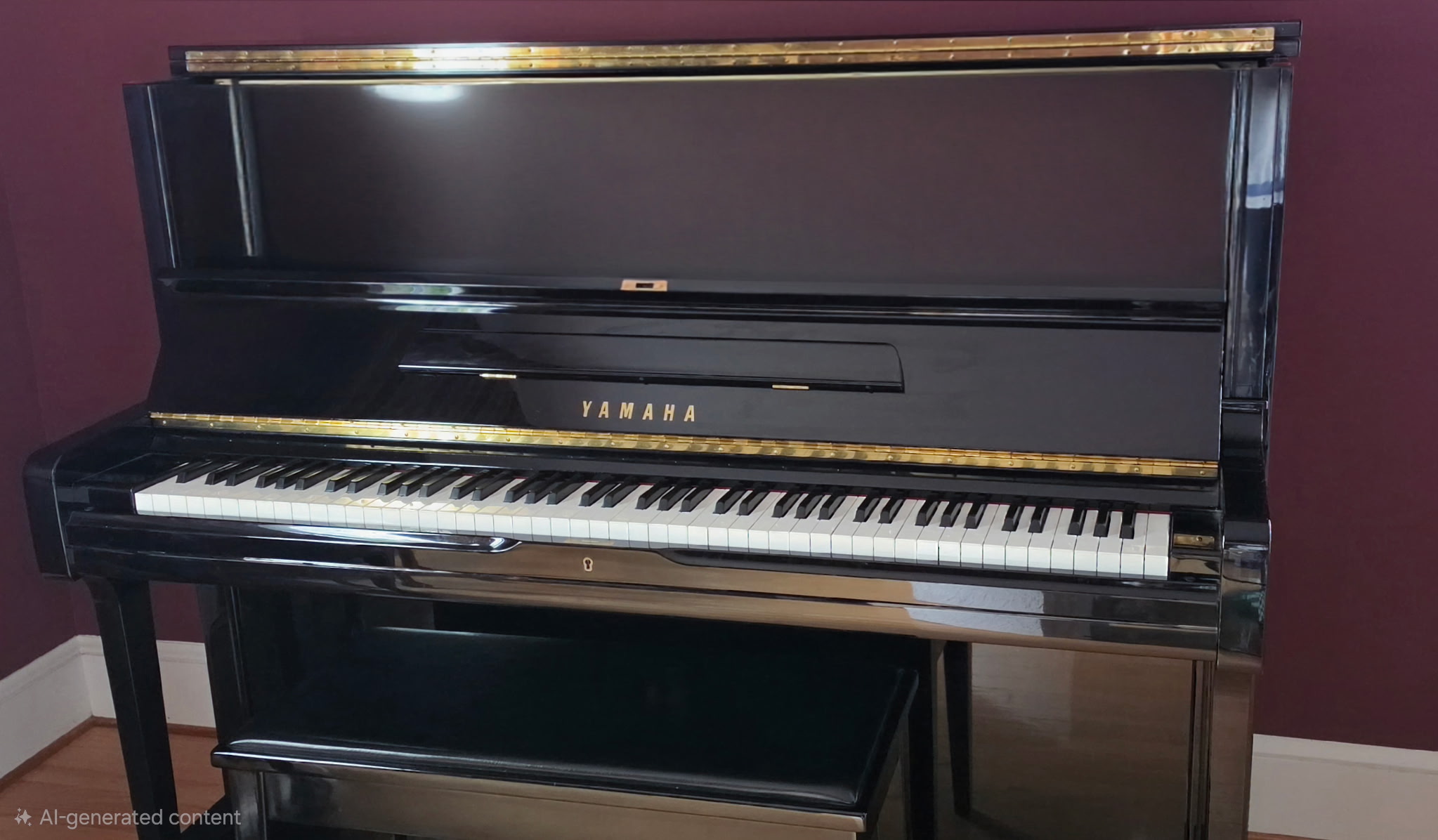 Brand new piano used only as decor piece 