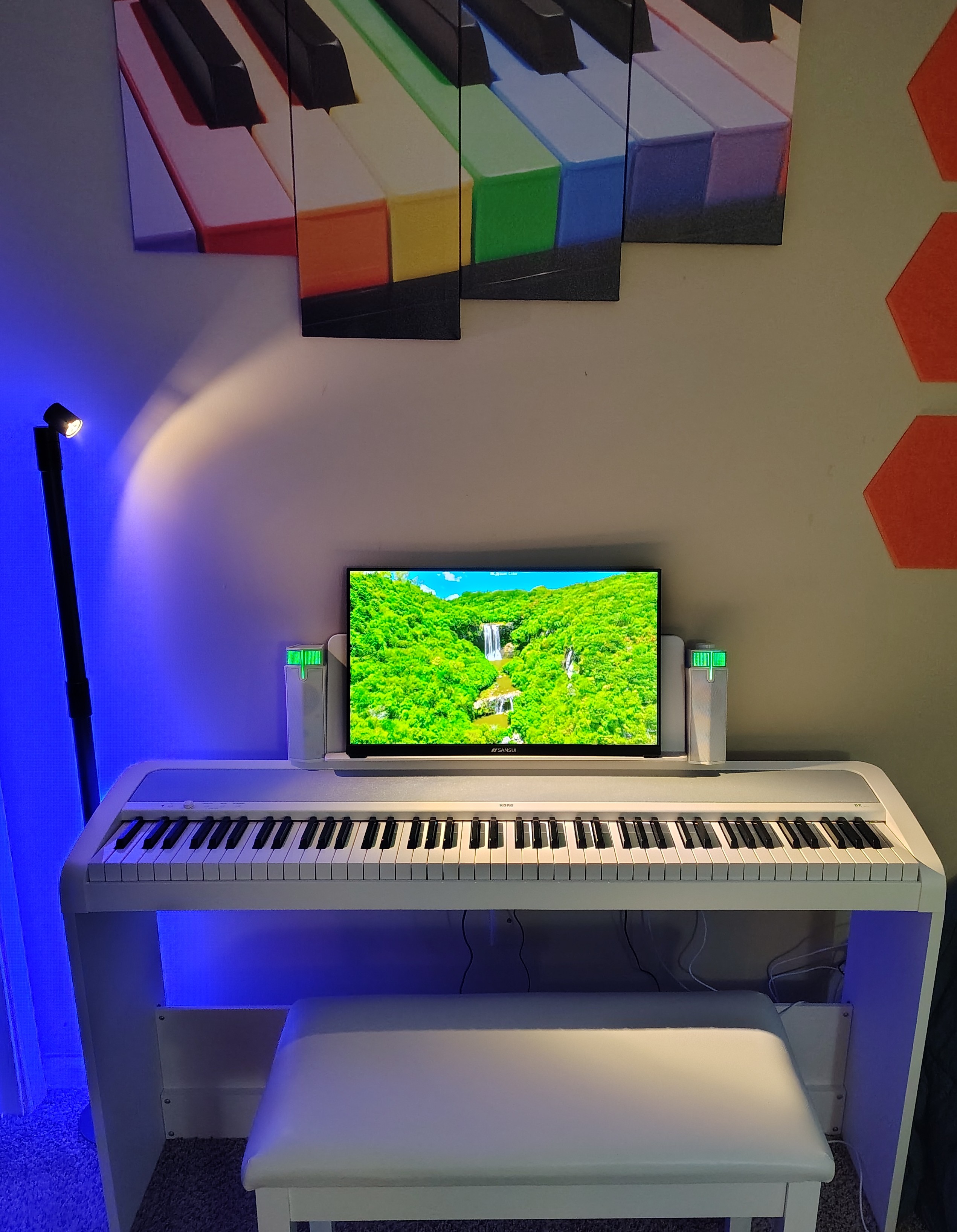 Korg B2 white
