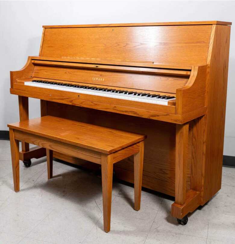 Yamaha P22 Upright Piano - Warm Tone, Excellent Condition