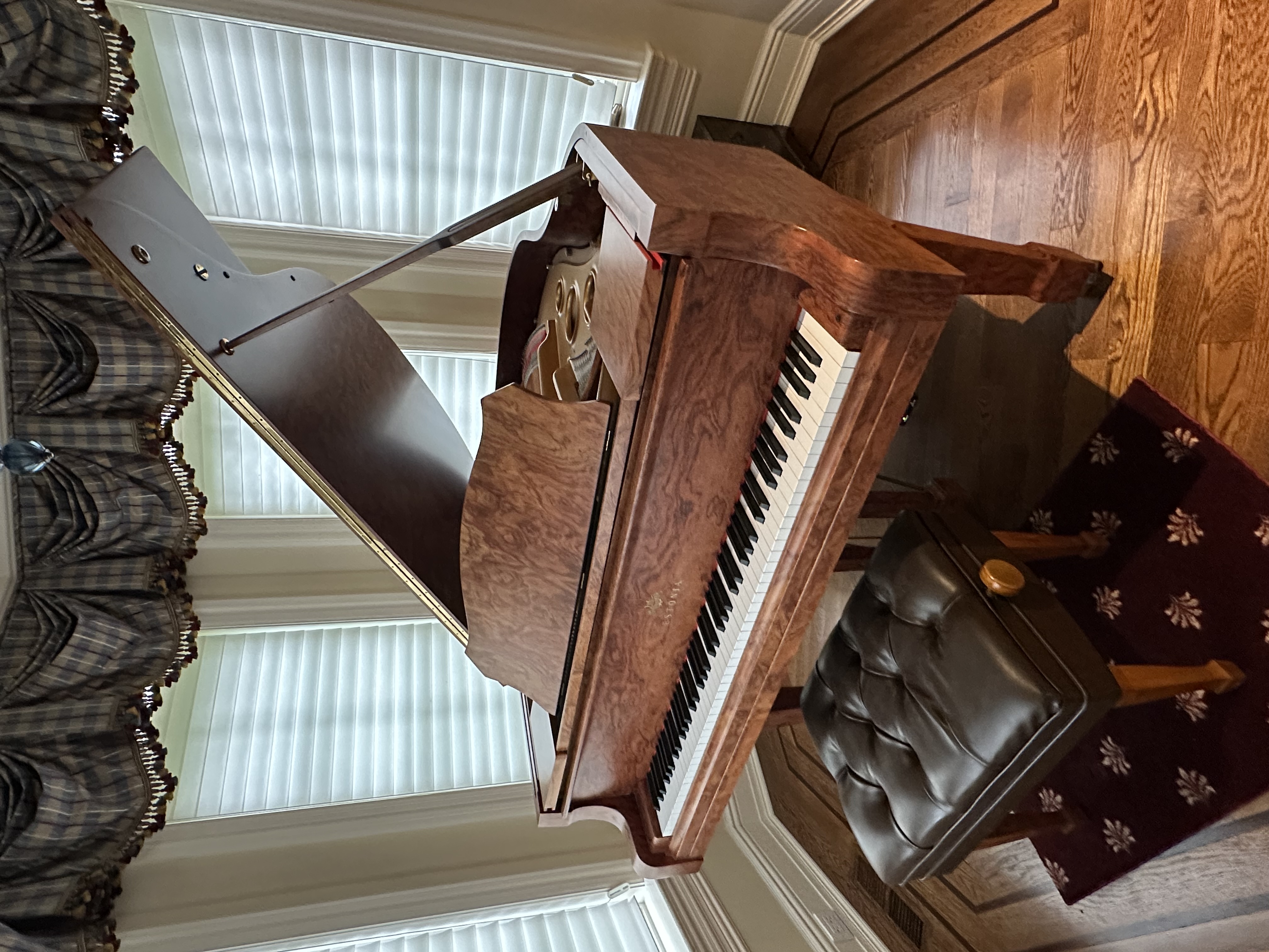 Estonia Baby Grand in Custom Wood Finish