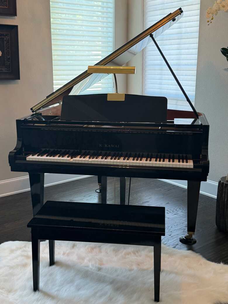 Kawai GE-30 Ebony Baby Grand Player Piano