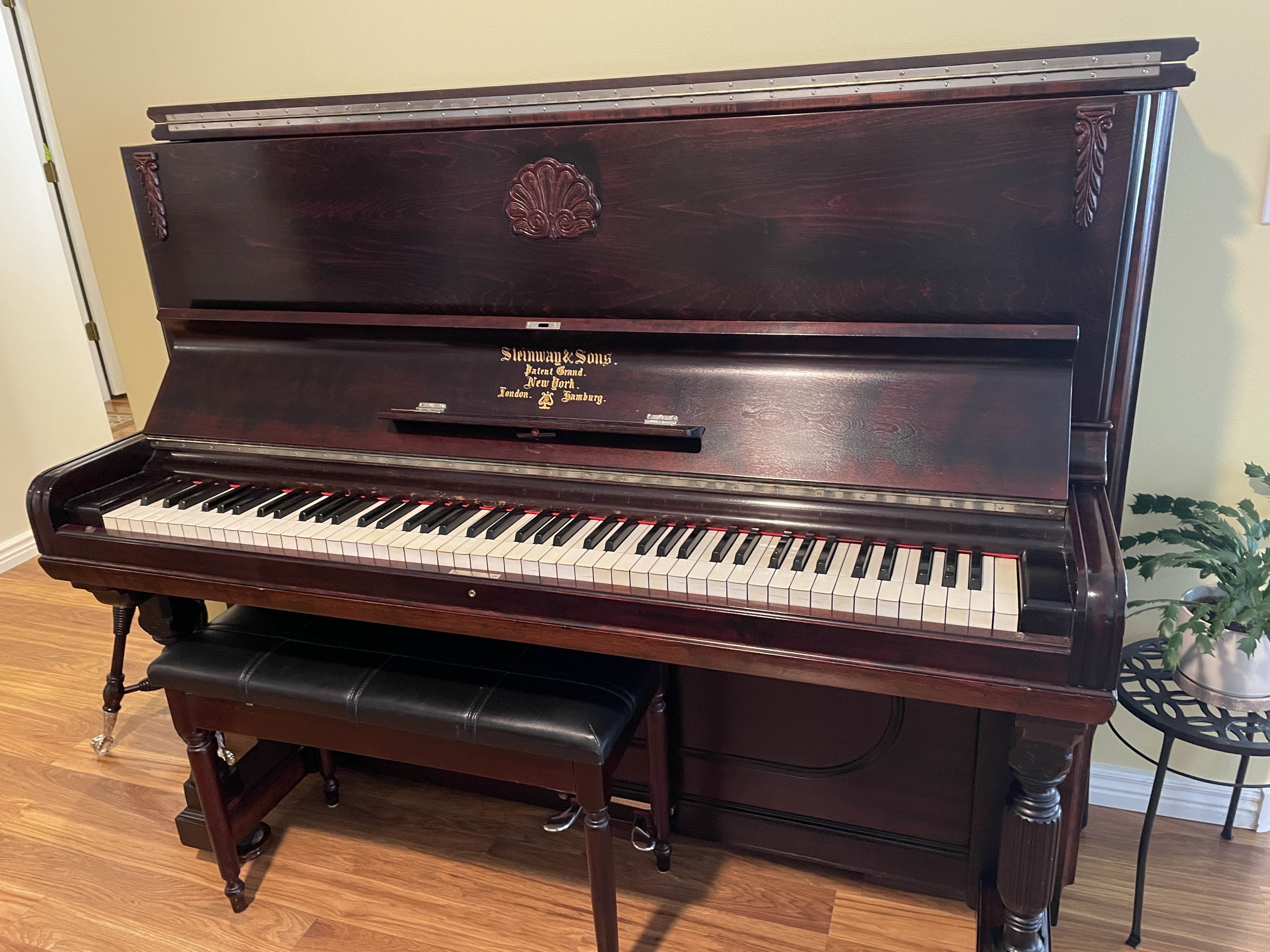 Vintage Steinway & Sons Upright – Circa 1891