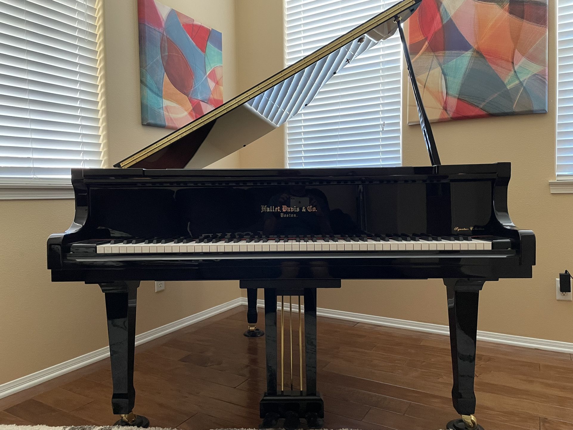 Pristine Hallet Davis 5’3” Baby Grand Piano - Like New
