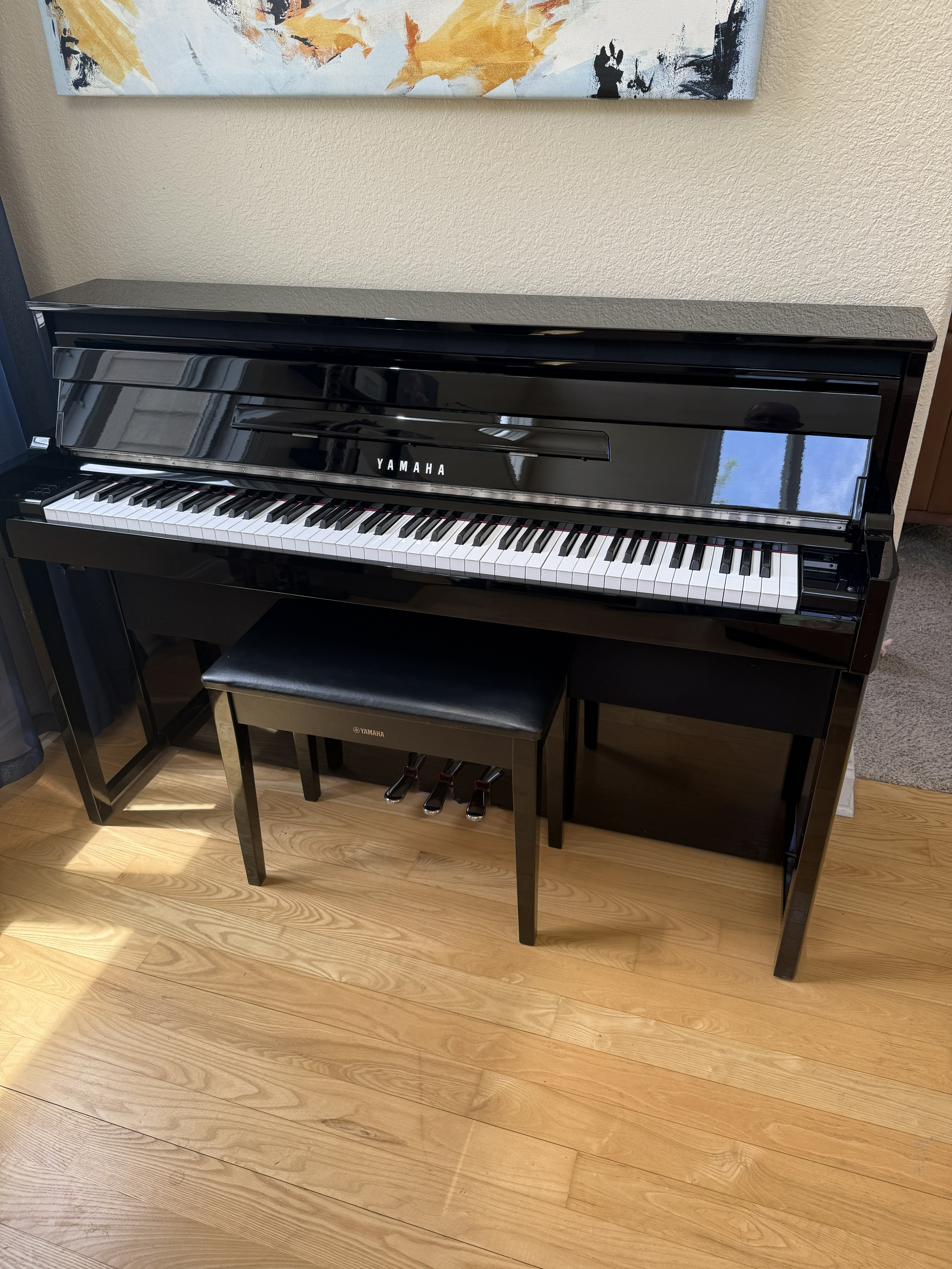 Yamaha NU1 Hybrid Upright Piano