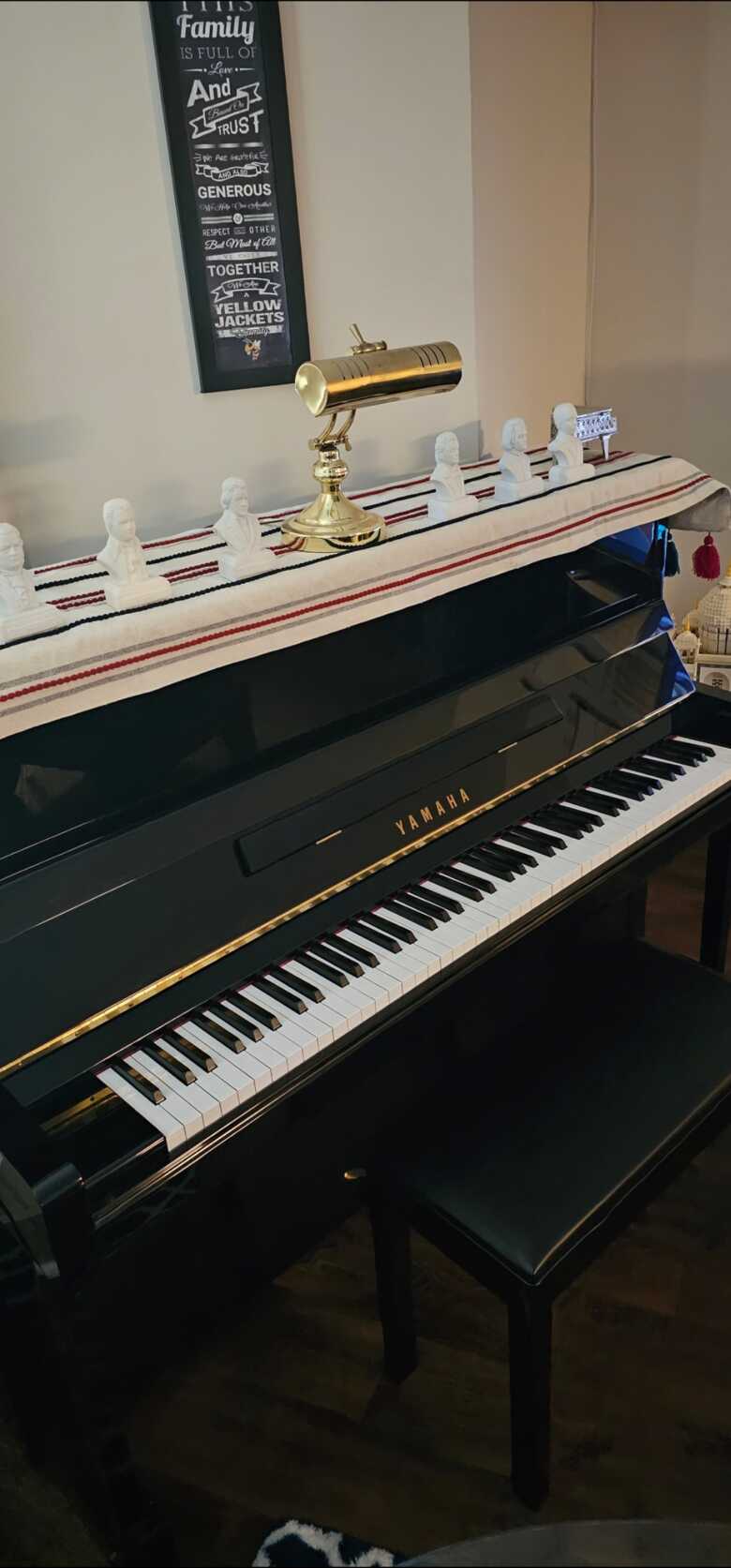 Piano was bought brand new and has been tuned every 6 months