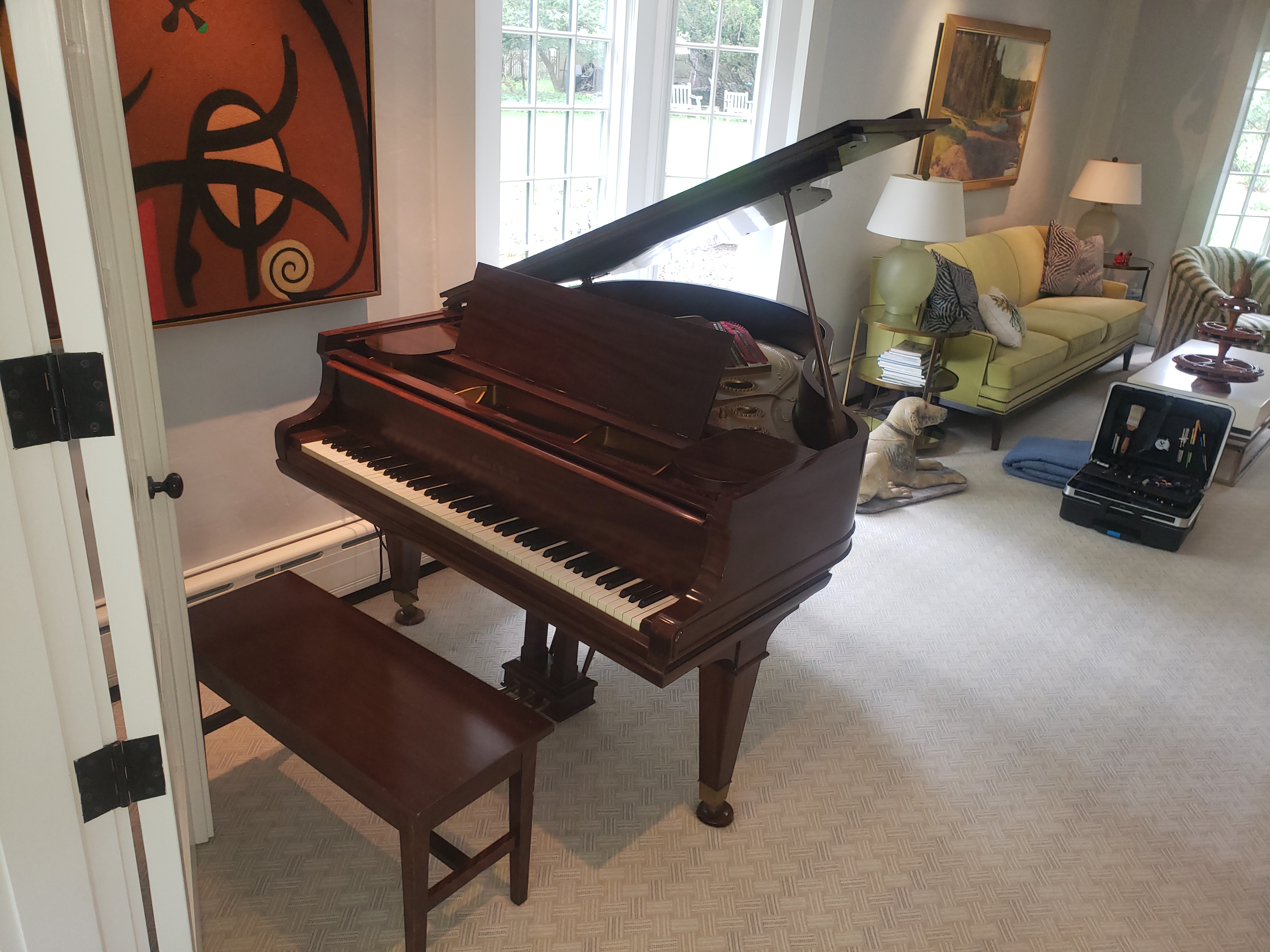 1927 Mason & Hamlin Model A Grand Piano – Elegant Partial Re