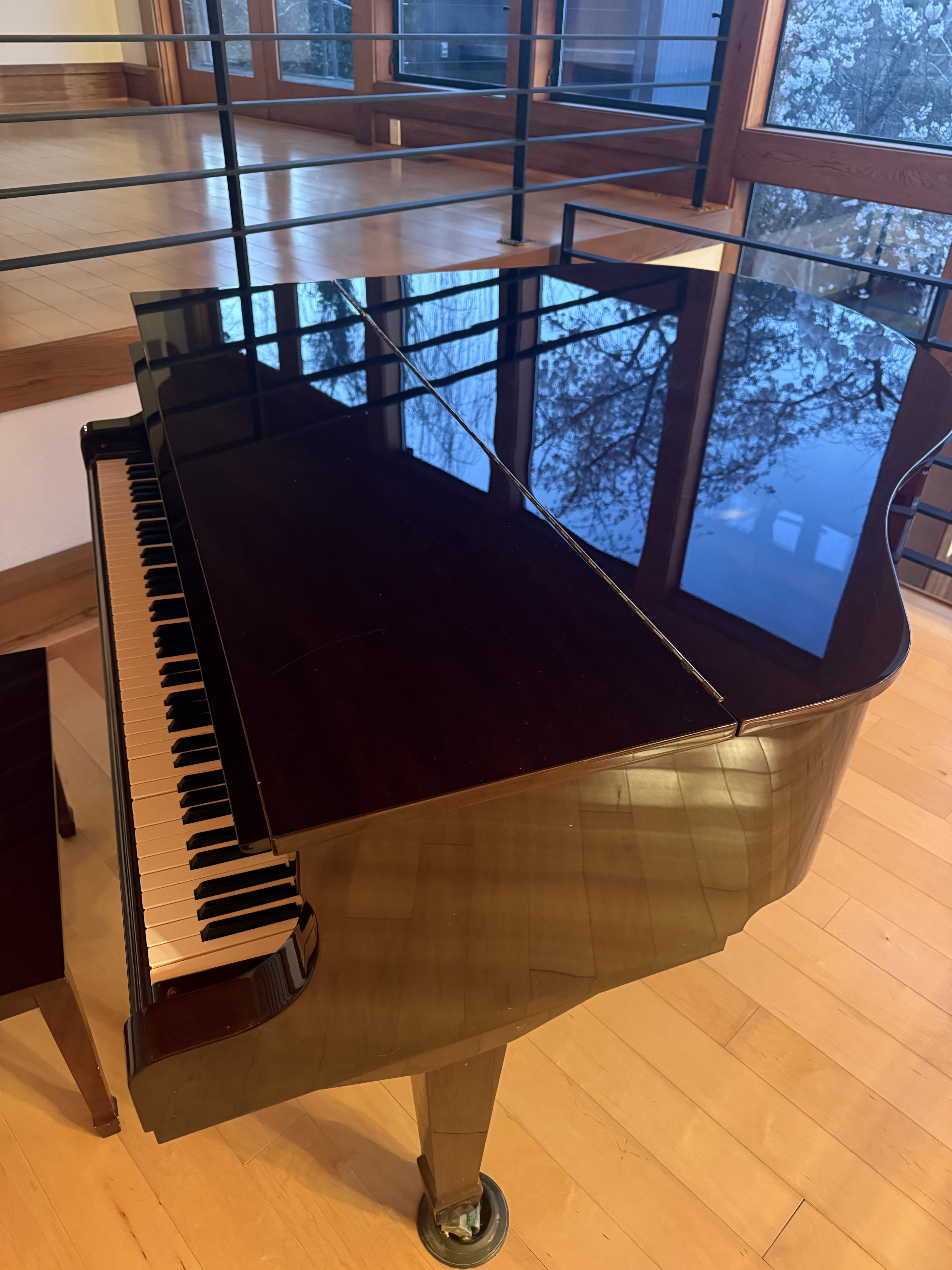 Beautiful Weber Baby Grand Piano by Young Chang