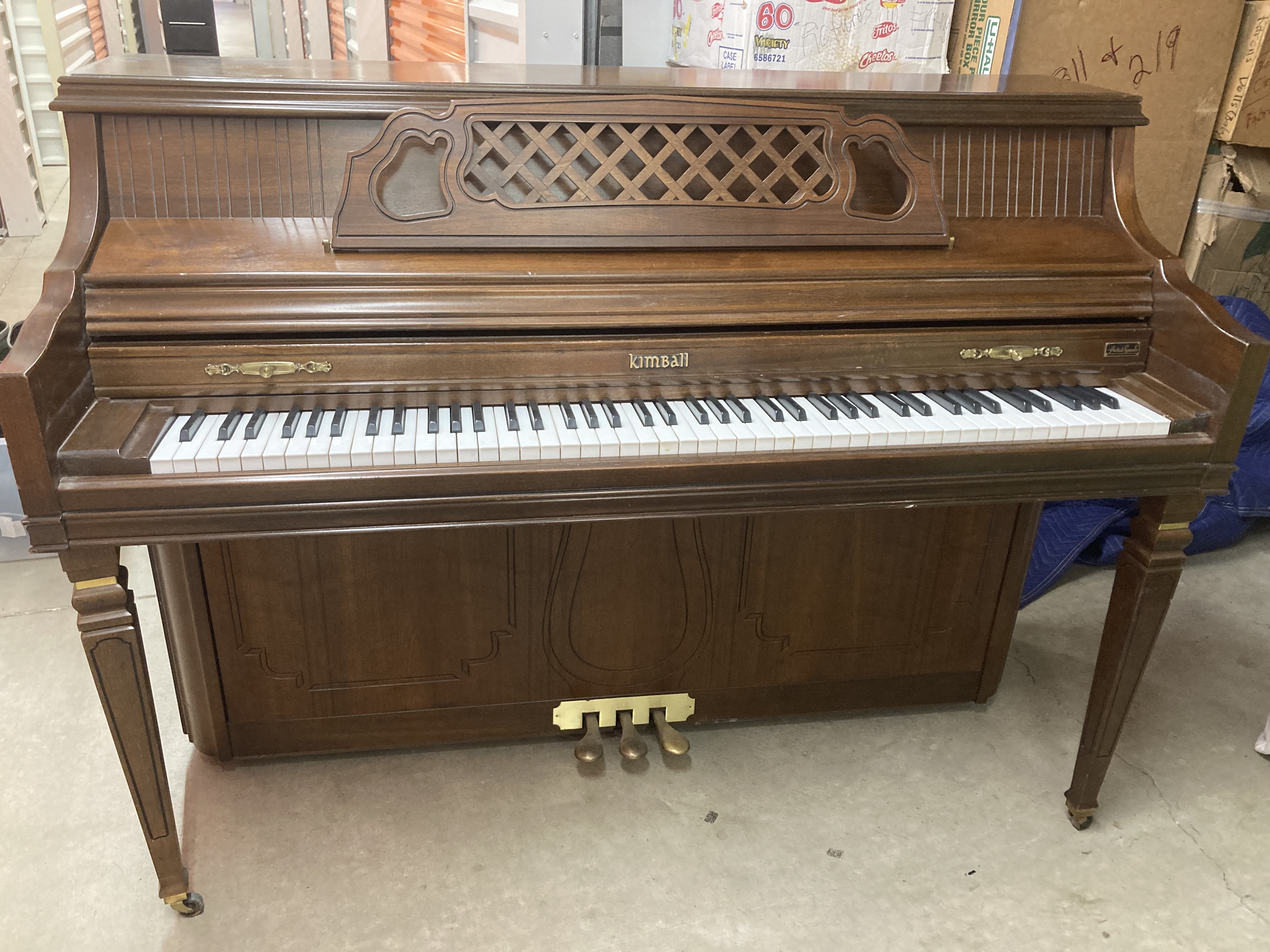 Beautiful Kimball Piano with Bench