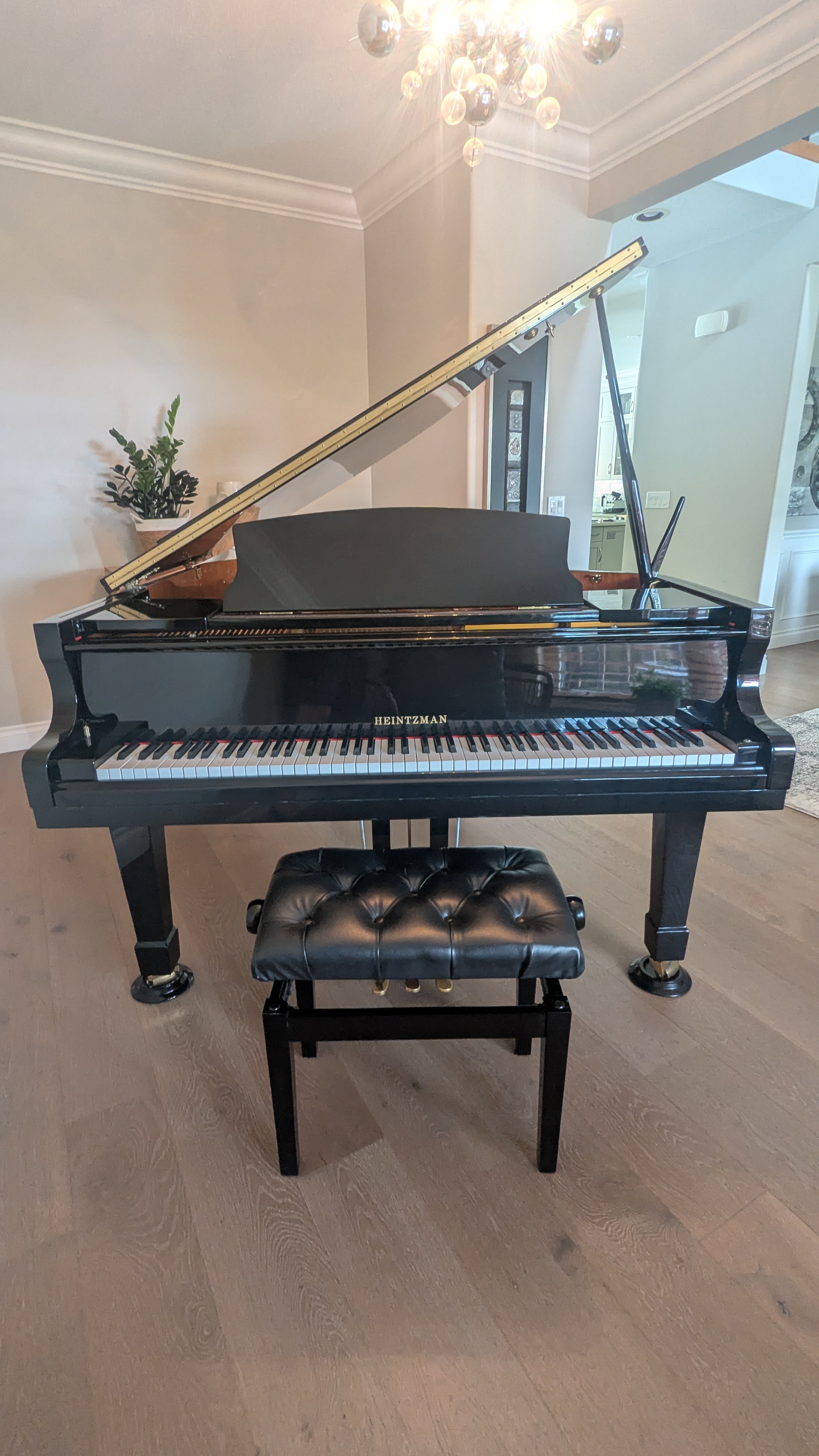 6' Heintzman Grand Piano (1898) – Excellent Mechanical Condi