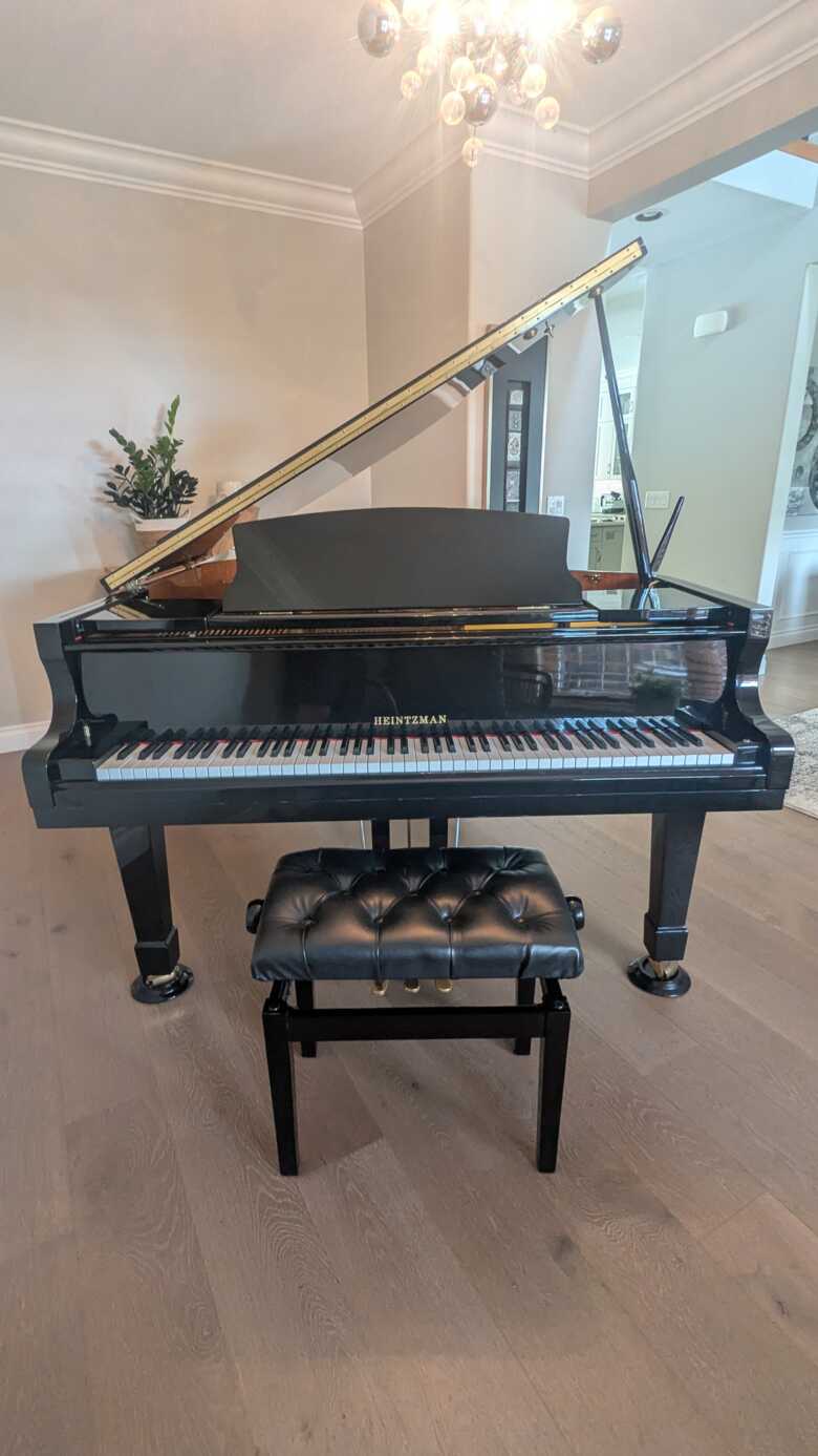 6' Heintzman Grand Piano (1898) – Excellent Mechanical Condi